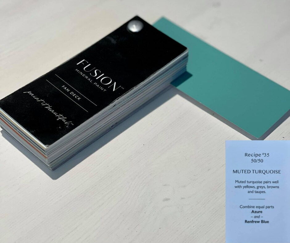 Muted Turquoise Custom Mix