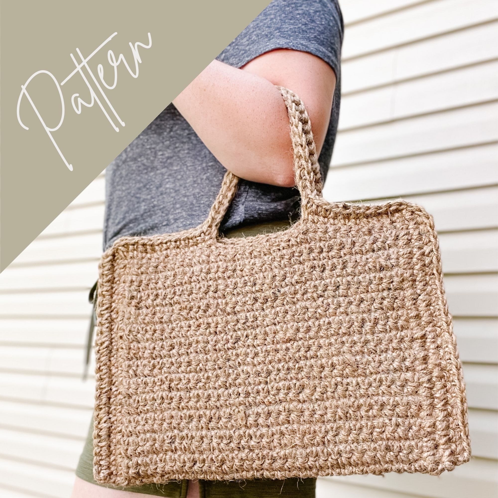 Jute Tote Bag Pattern