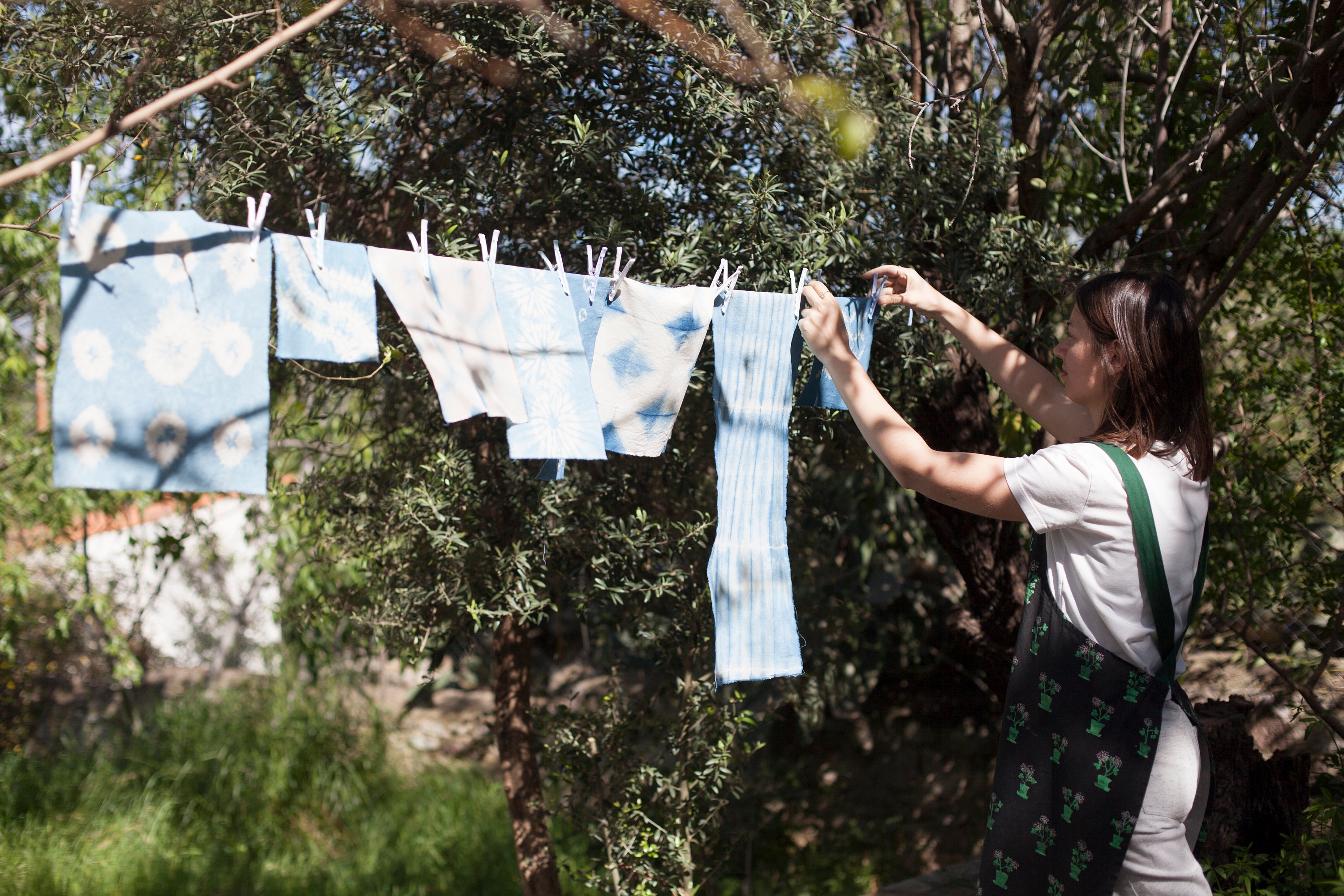 sat-su-ma studio natural indigo dyeing