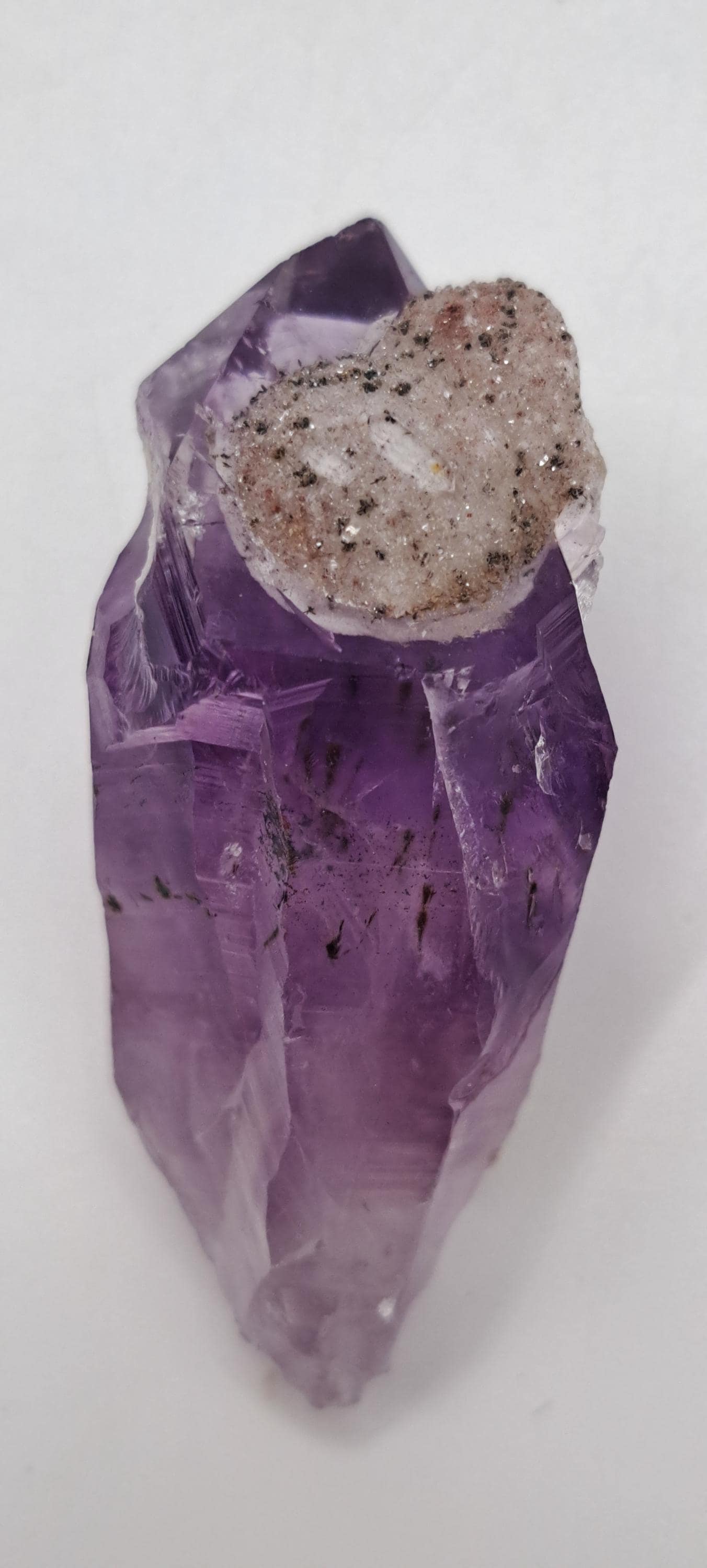 Amethyst with Fluorite