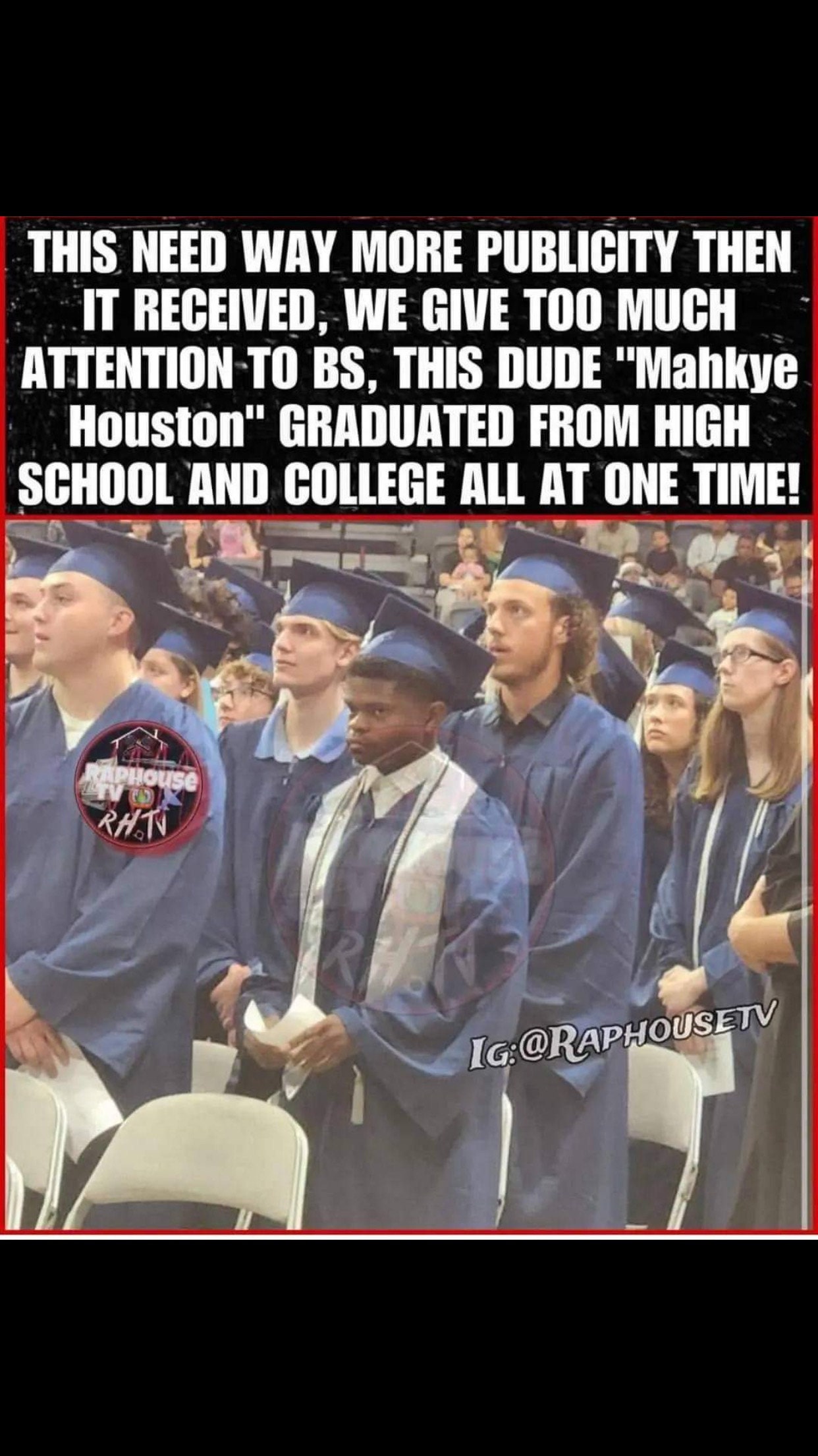 Congrats! EDUCATION is the Key!