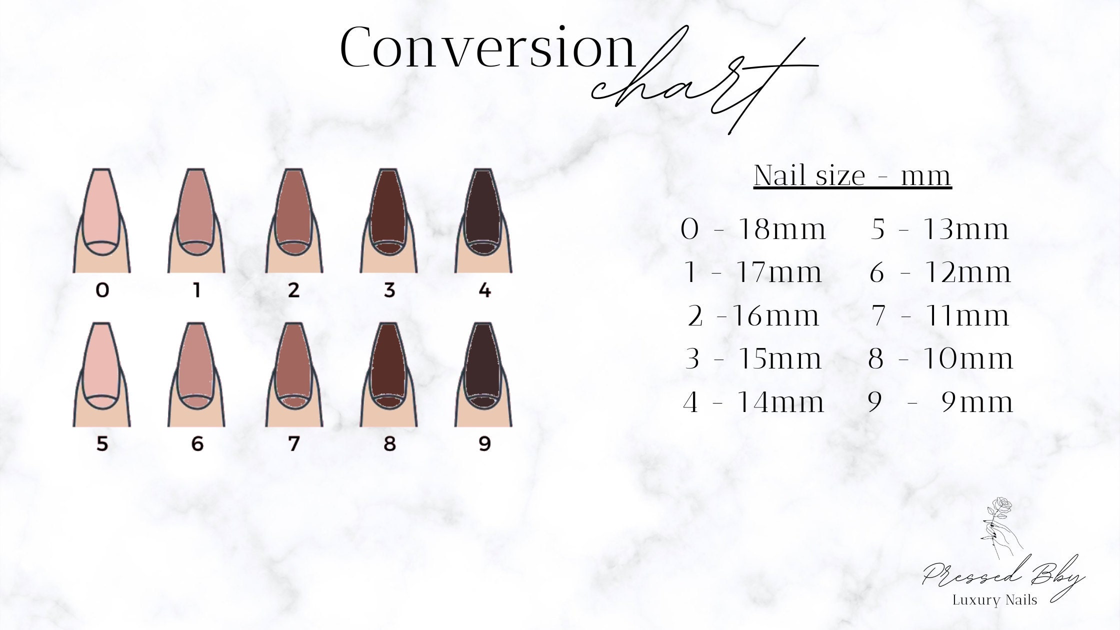 how to measure your nails for fake nails