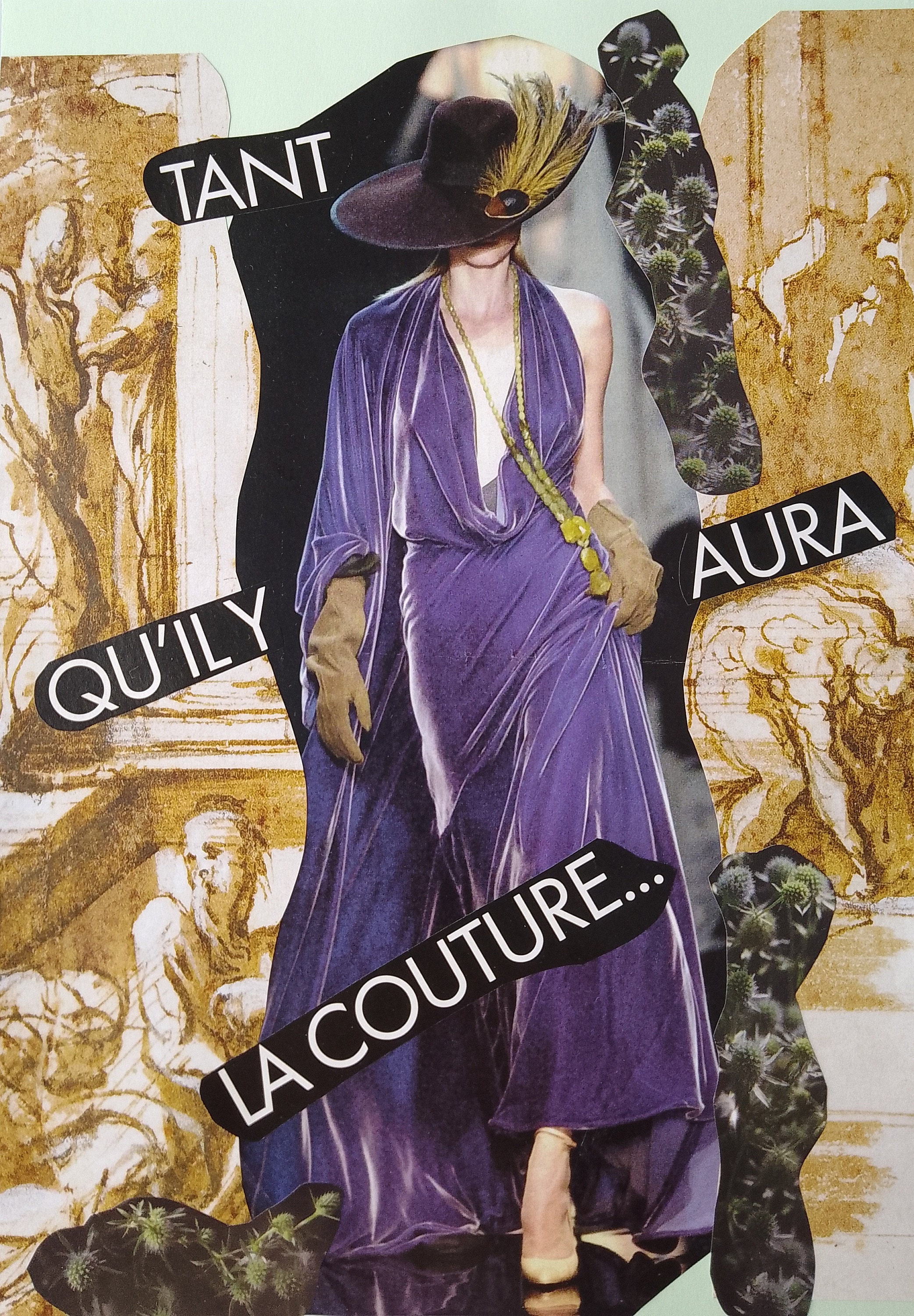 Collage photos mode & art inspirant Lenlumineuse