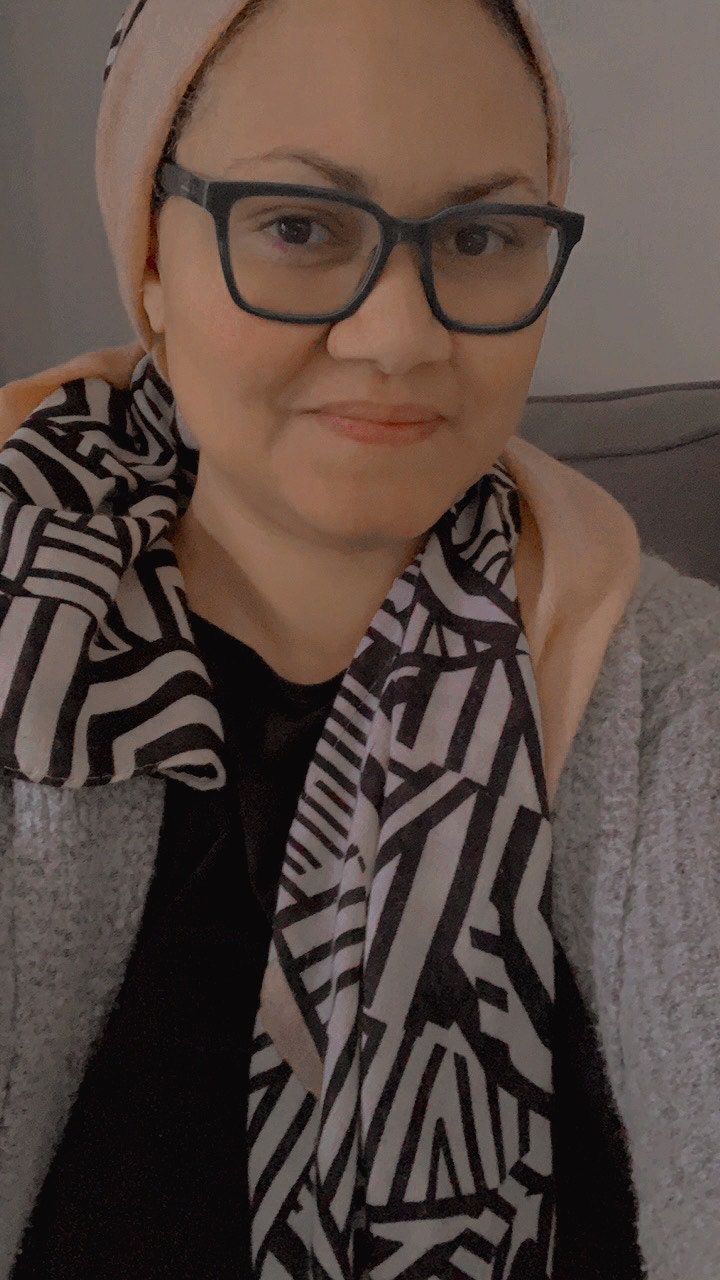 Moi en petit foulard
