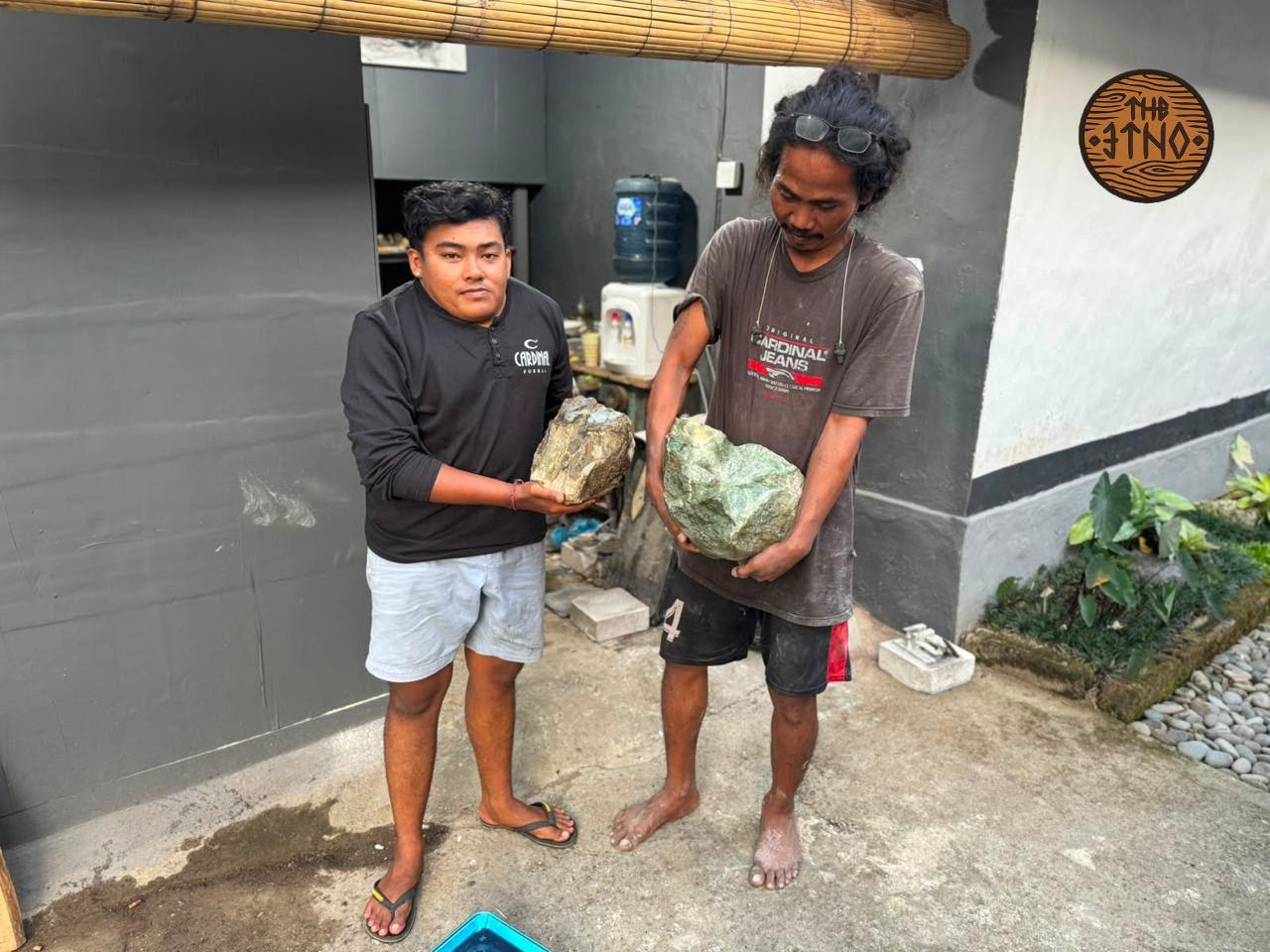 Big stone we use to made kuripe single block by the Etno Bali