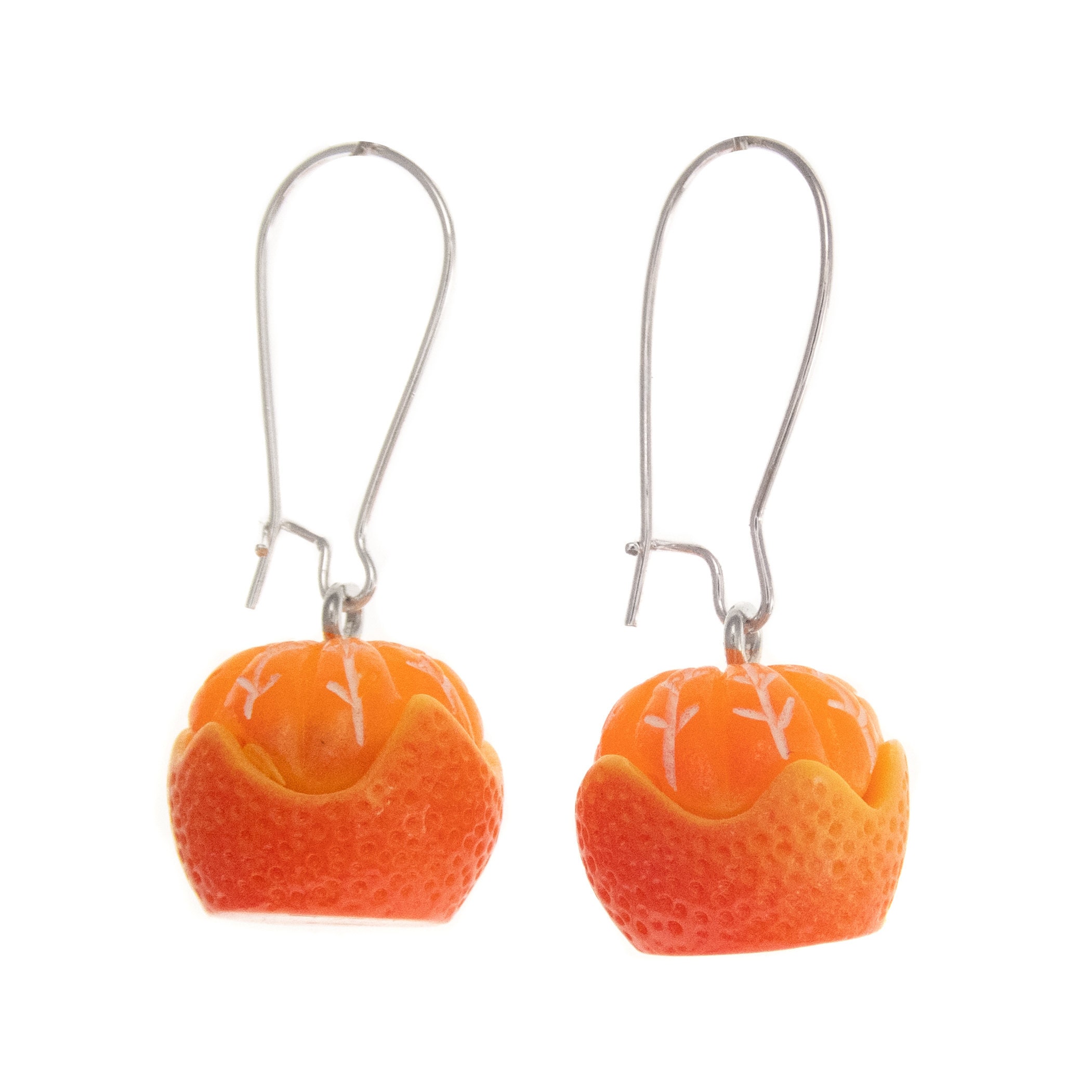 Fruit and Vegetable Jewellery. Orange Fruit Necklace