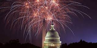Independence day has been celebrated with fireworks since 1776