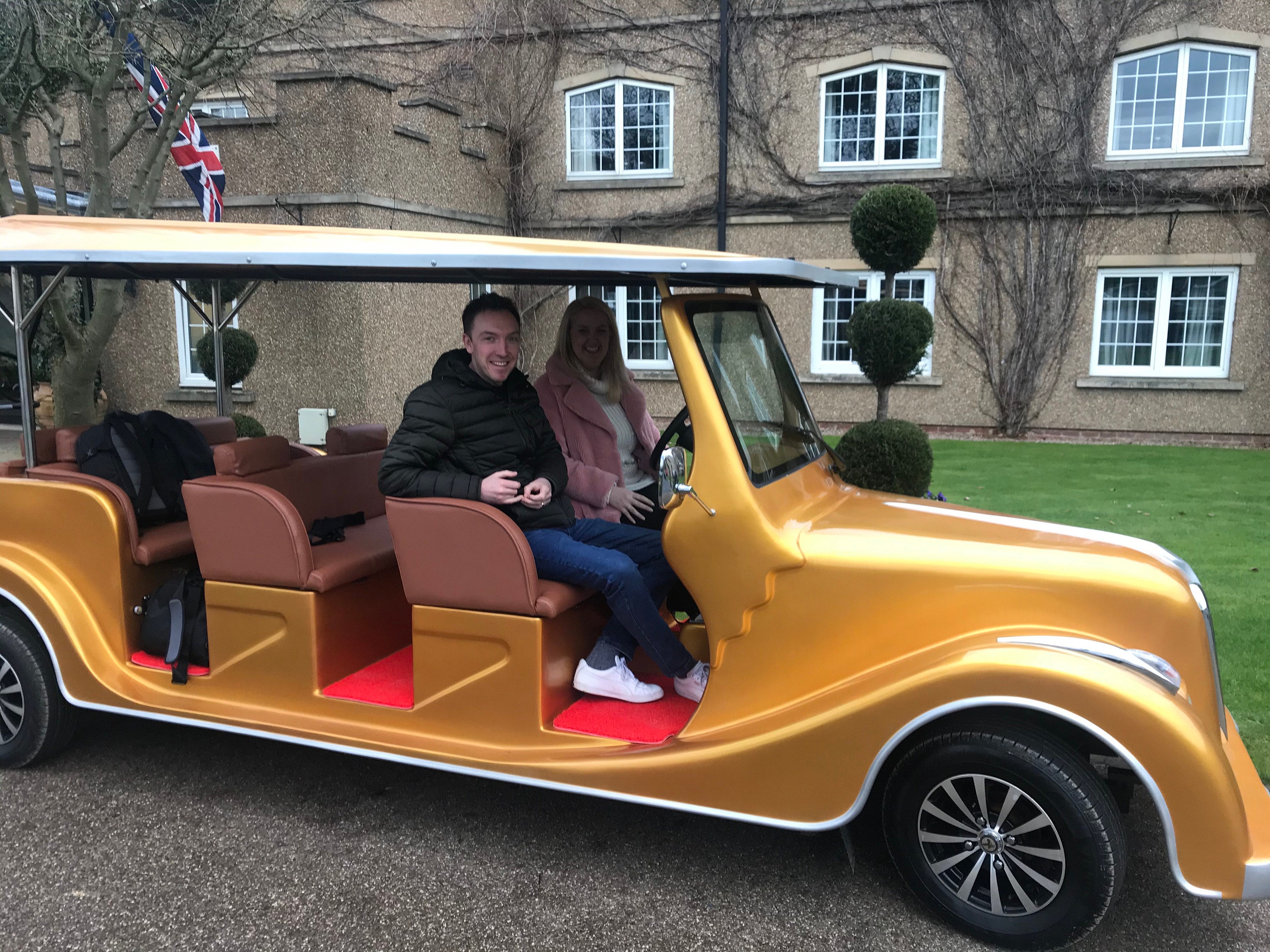 Gold buggy