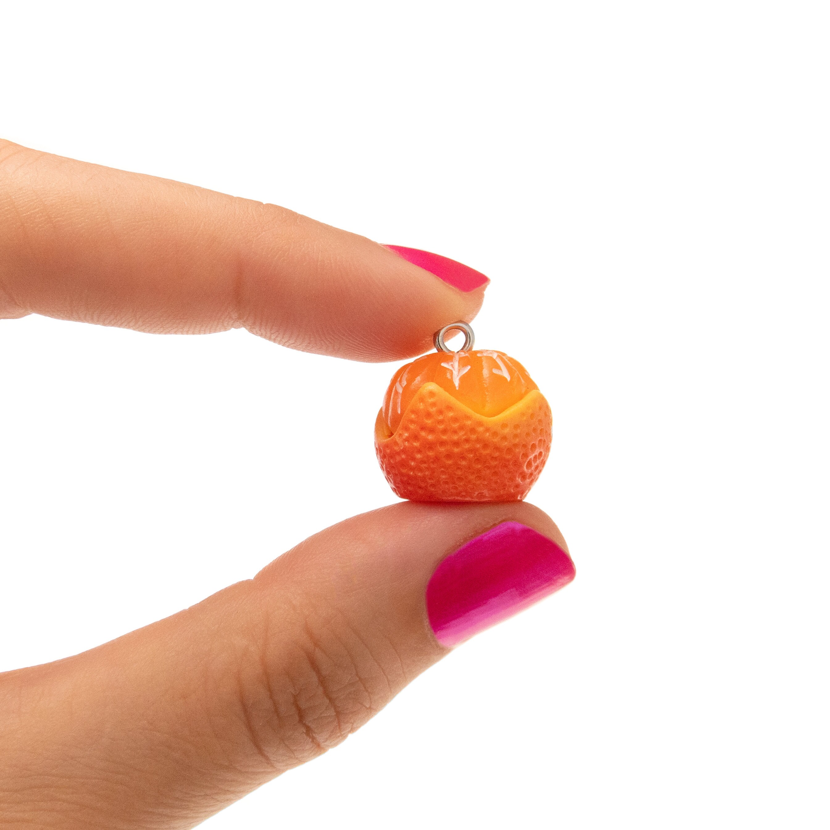 Fruit and Vegetable Jewellery. Orange Fruit Necklace