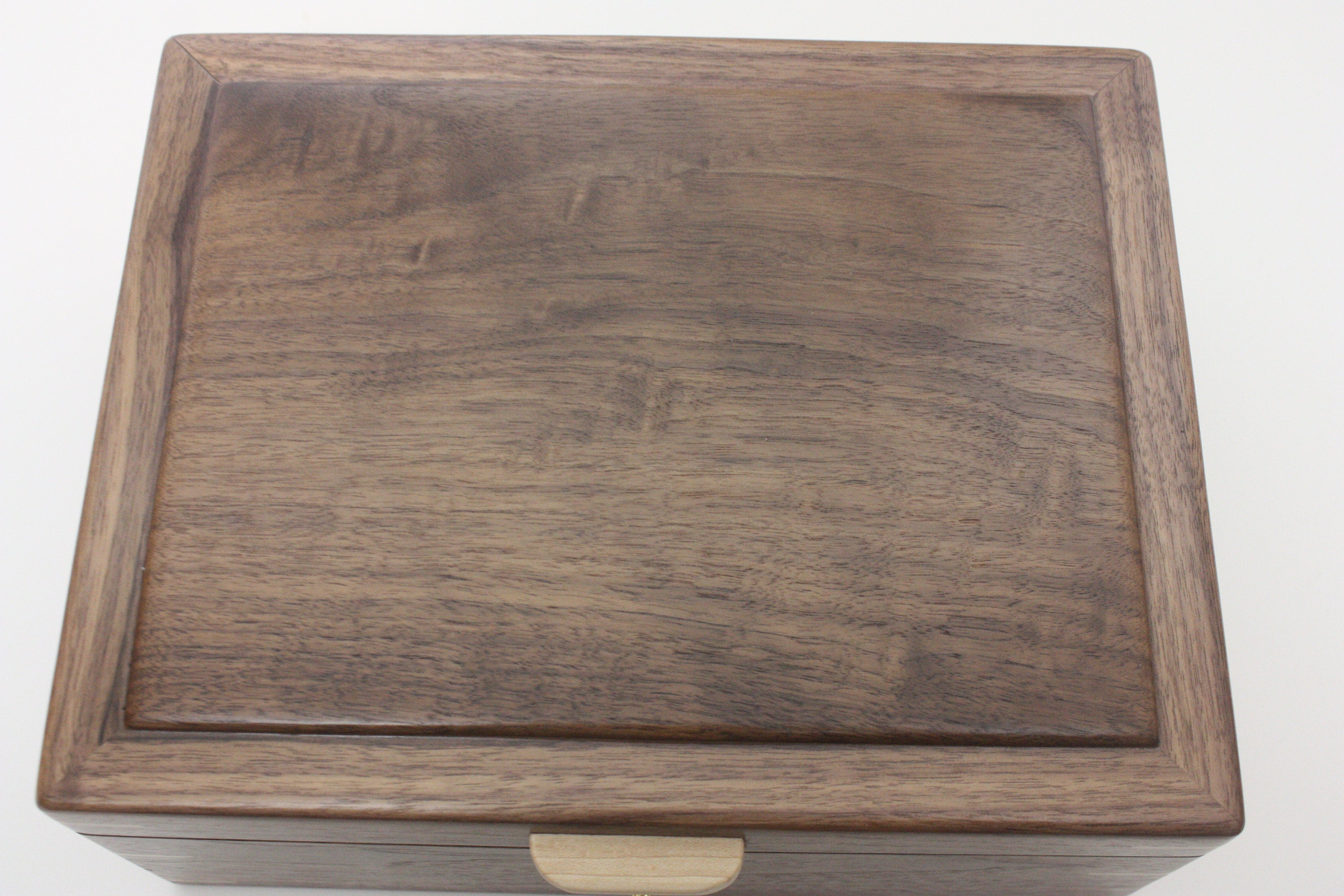Walnut Box with Lock