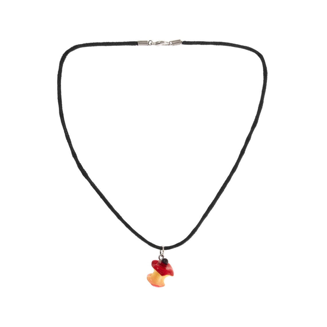 Eaten Apple Necklace. Good Presents for Vegetarians