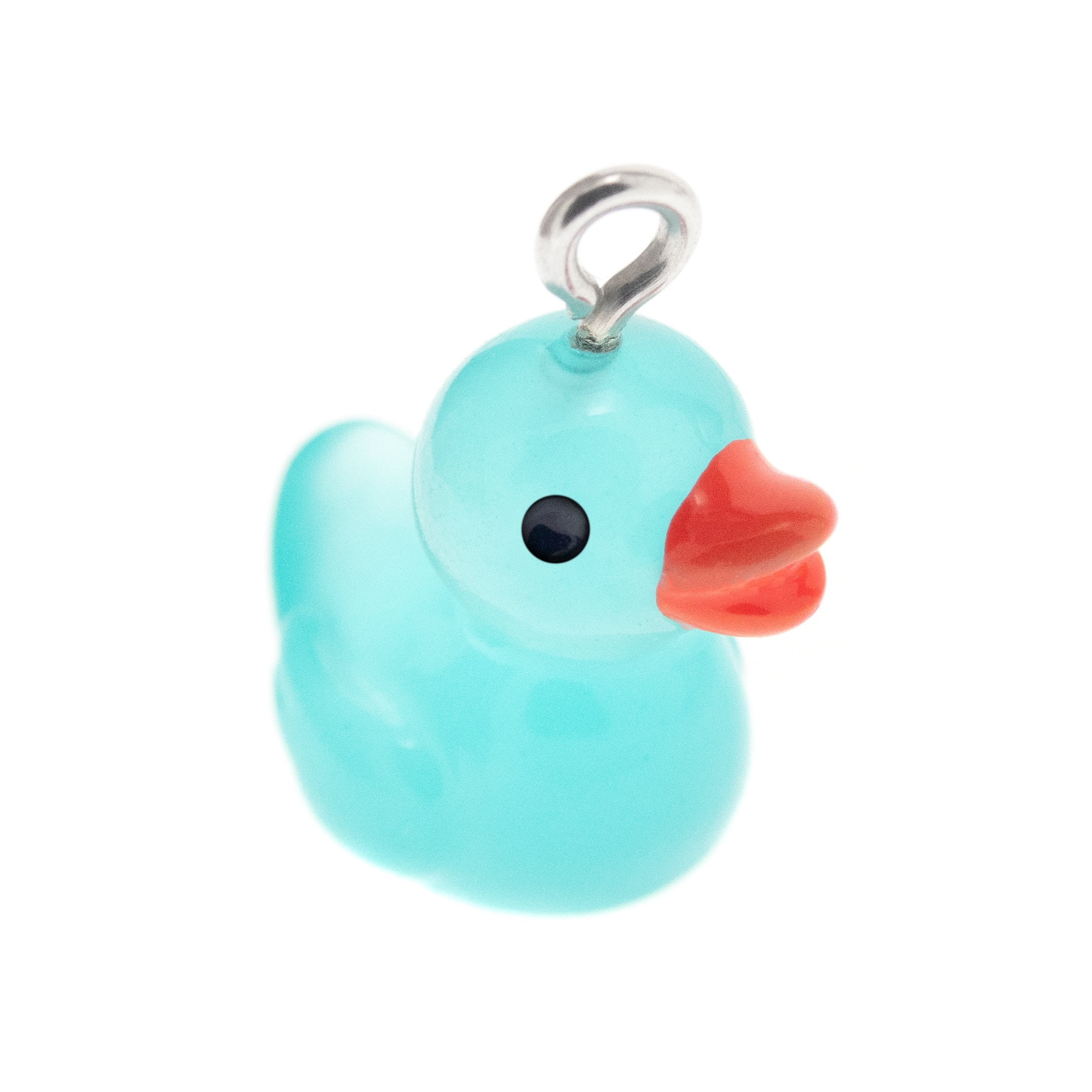 sweet necklace for girlfriend with rubber duck