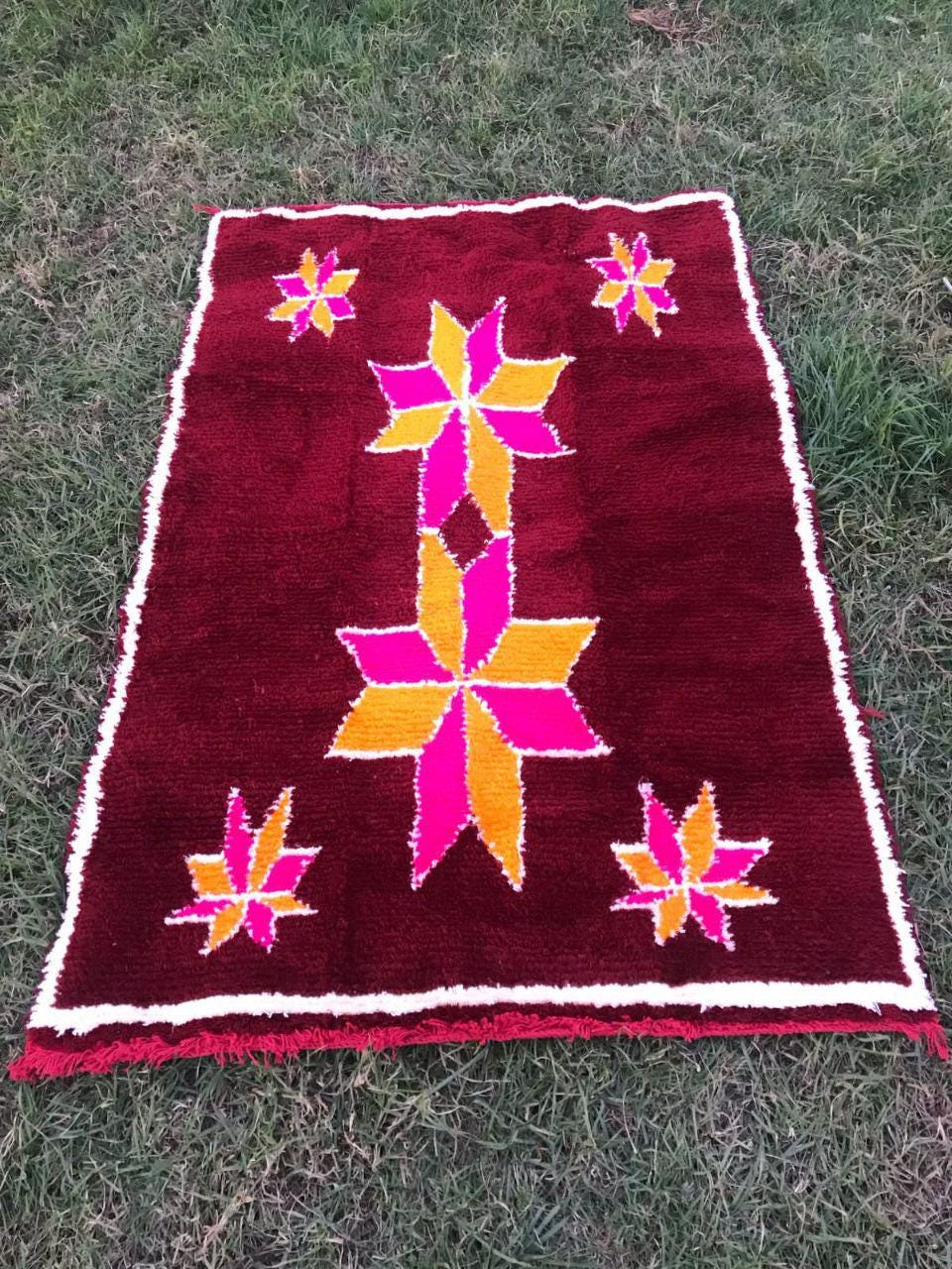 Red Berber Rug