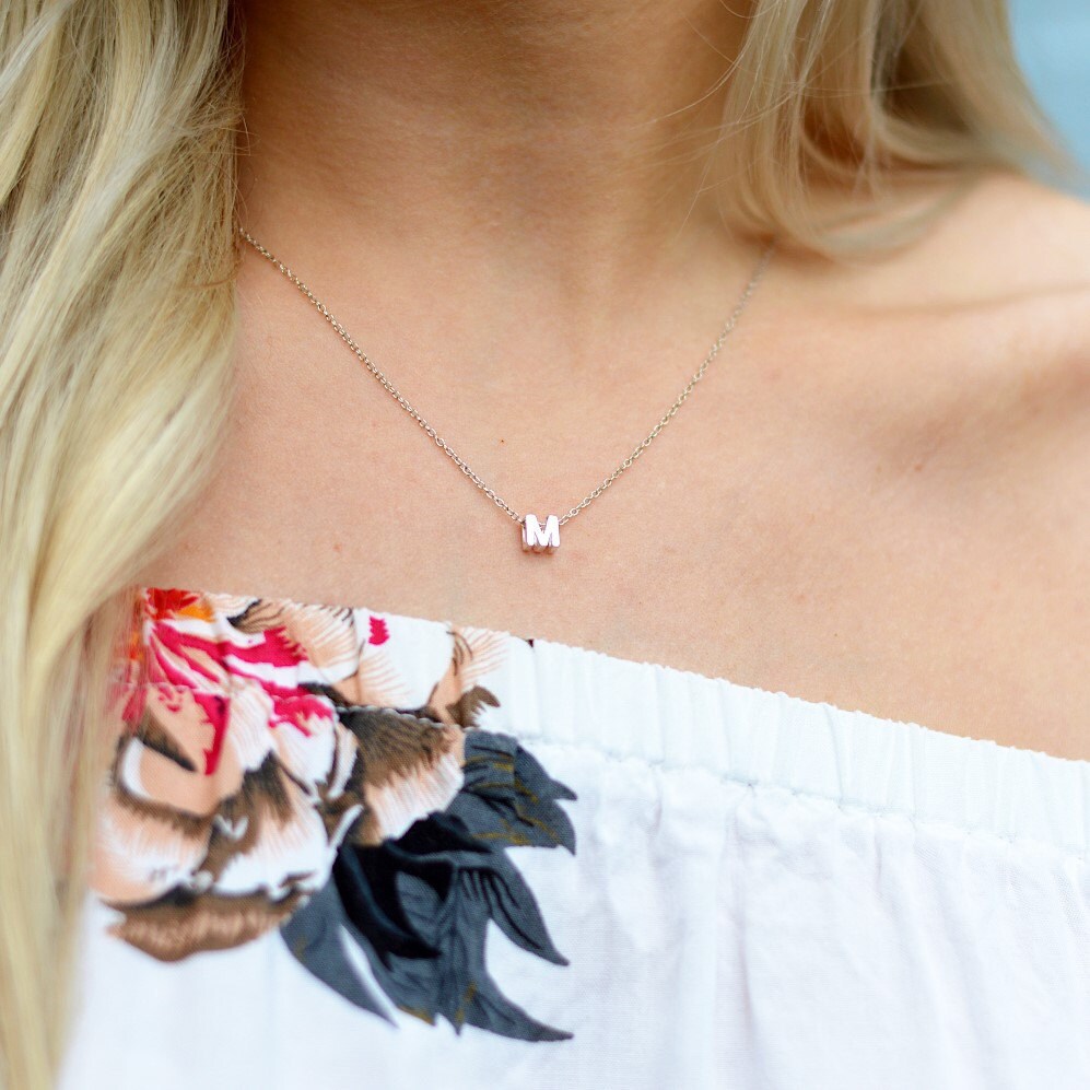 Make it personal with our Initial Necklaces