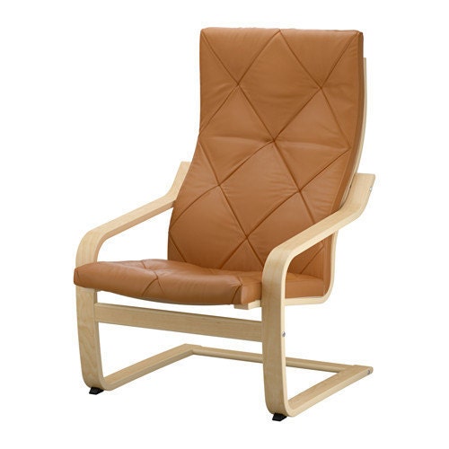 Leather Poang cushion