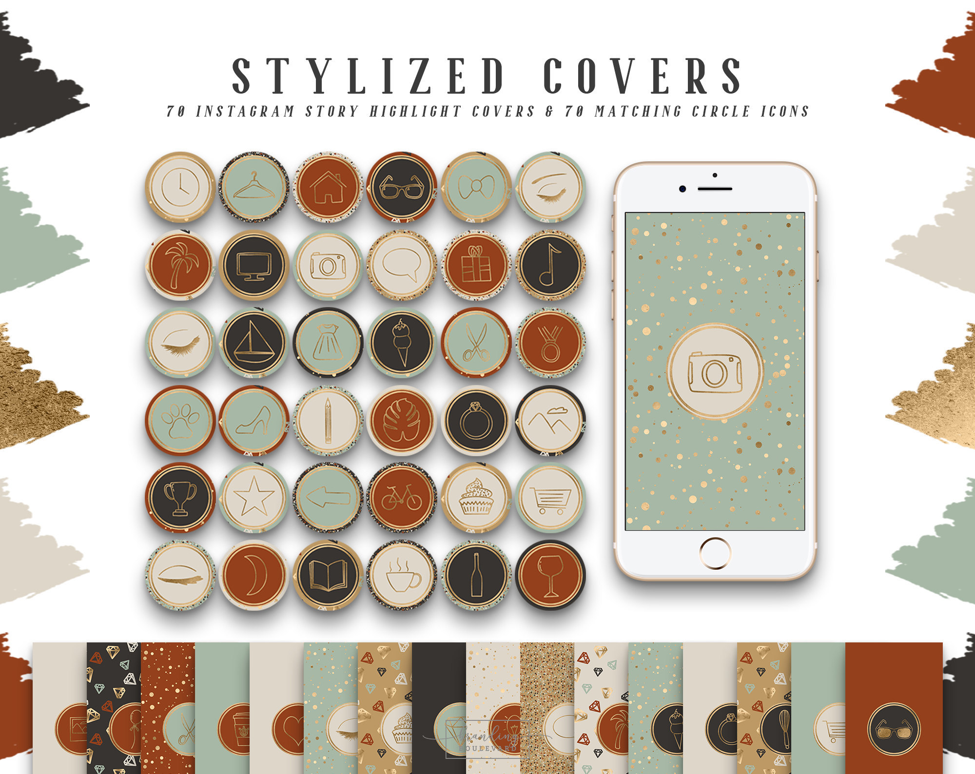 Instagram Highlight Cover Icons - The Bella Knight Collection