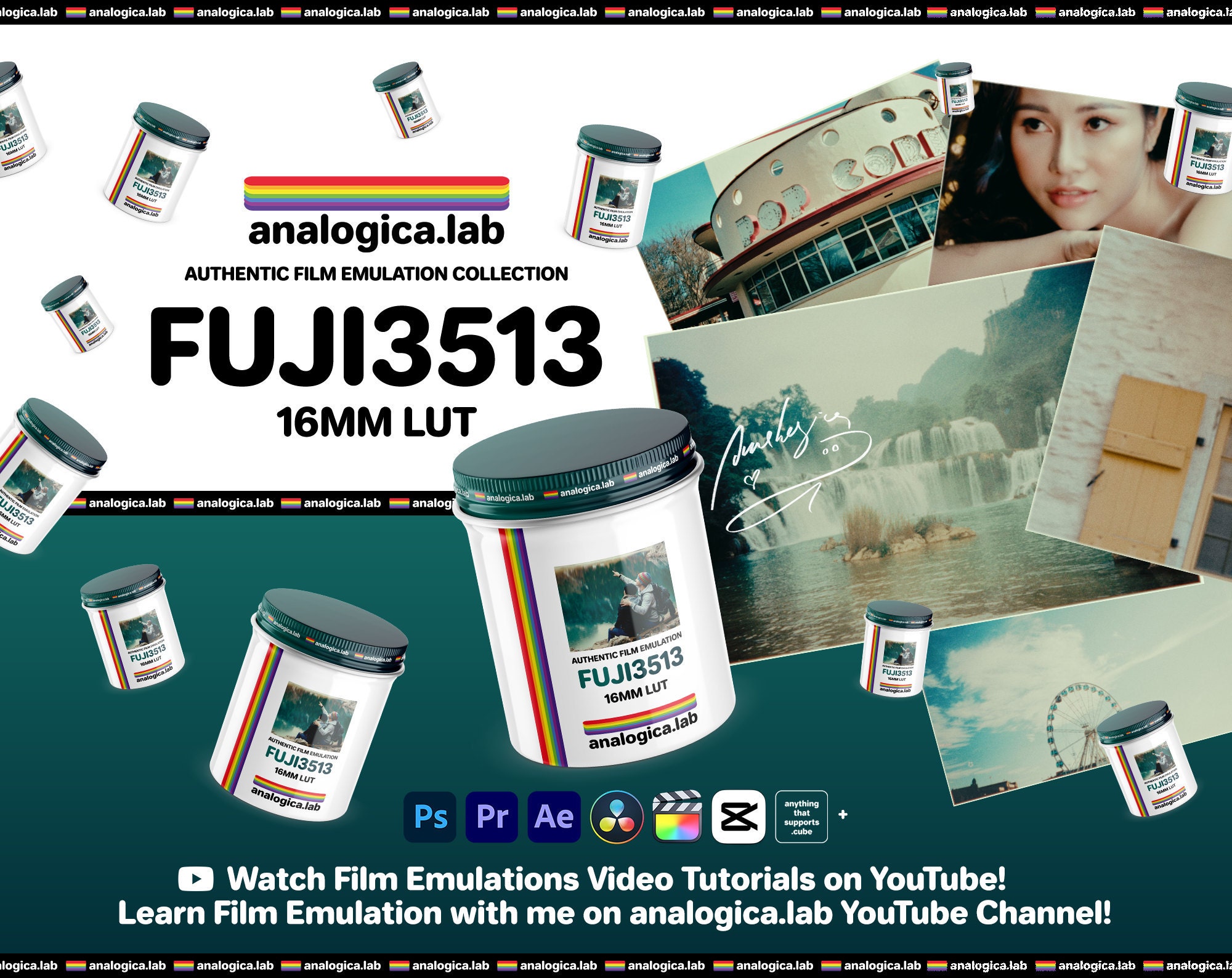 LUT FUJI 3513 Super16 16MM Film Emulation
