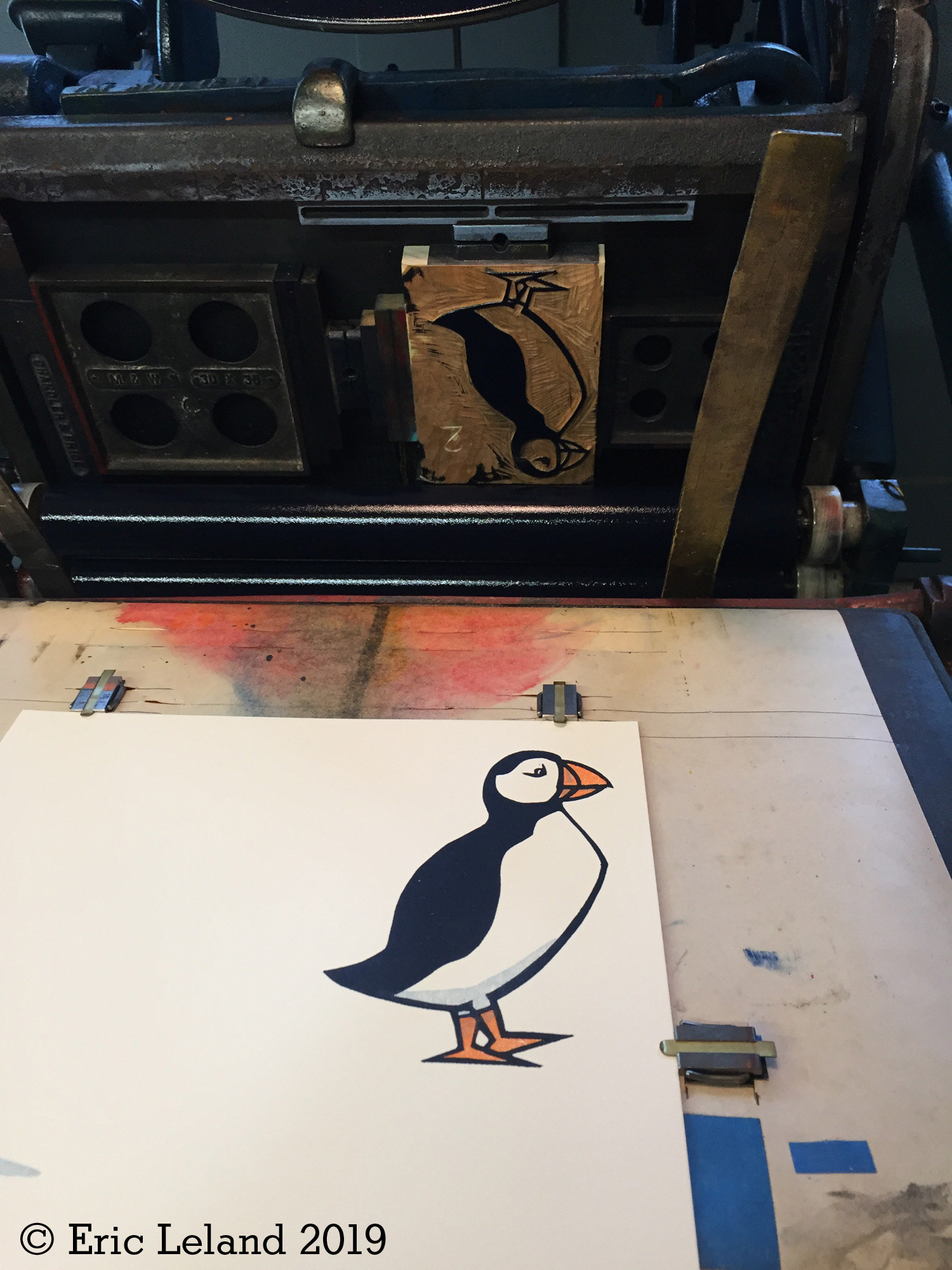 Puffin Print In Press