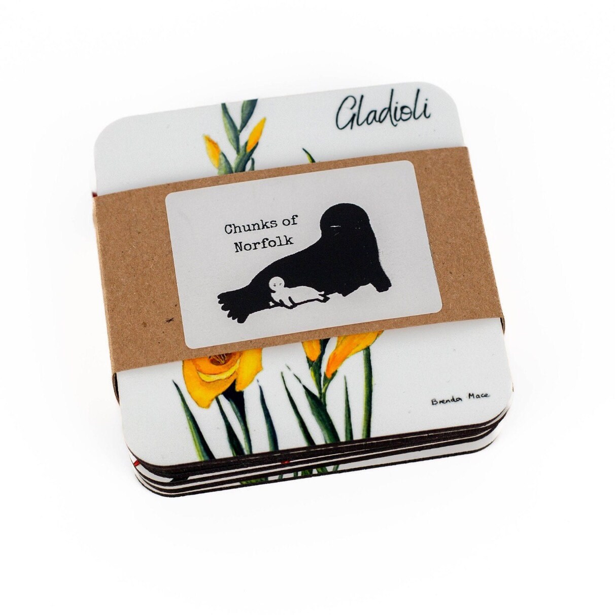 A flower coaster collection