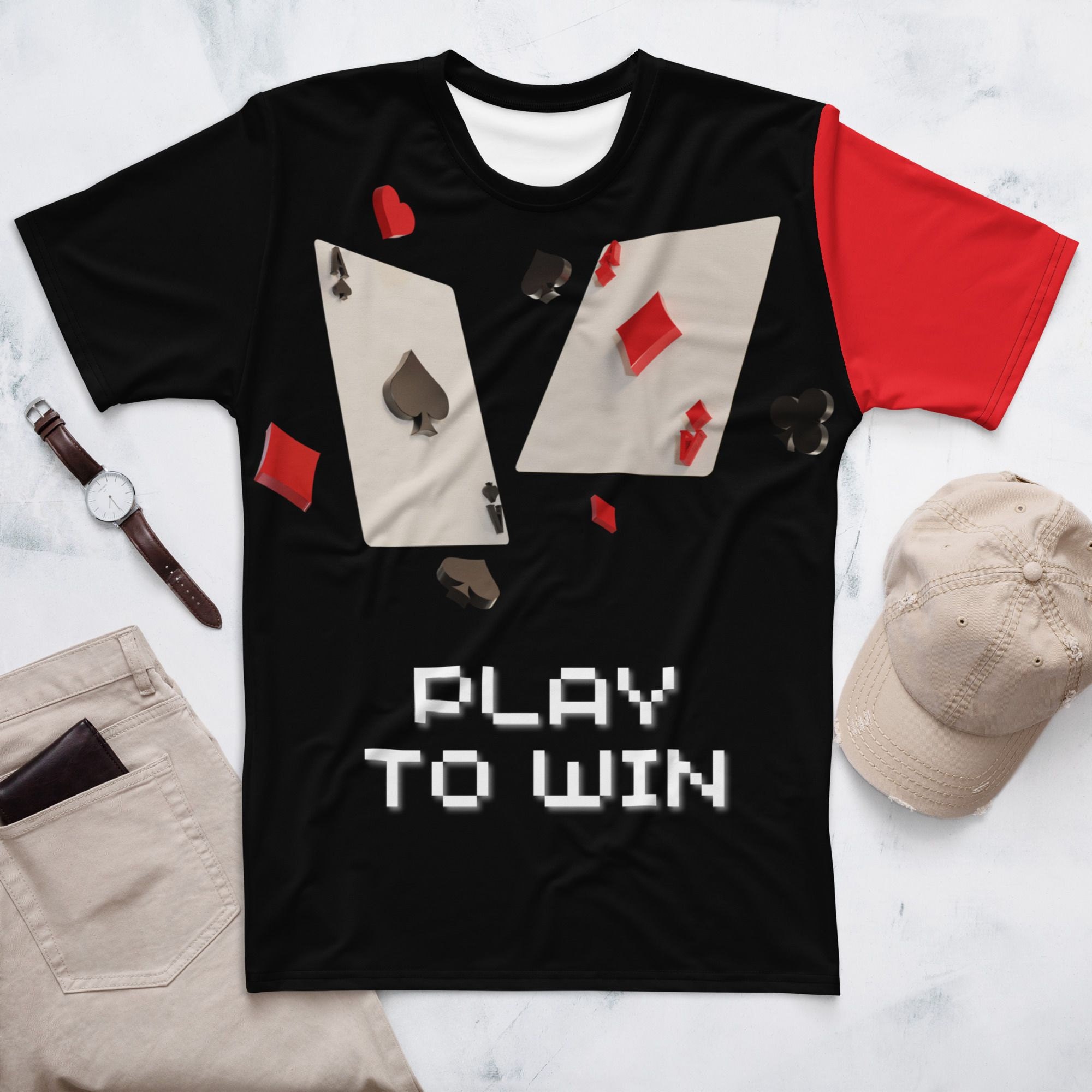 Personalized t-shirt Play To win