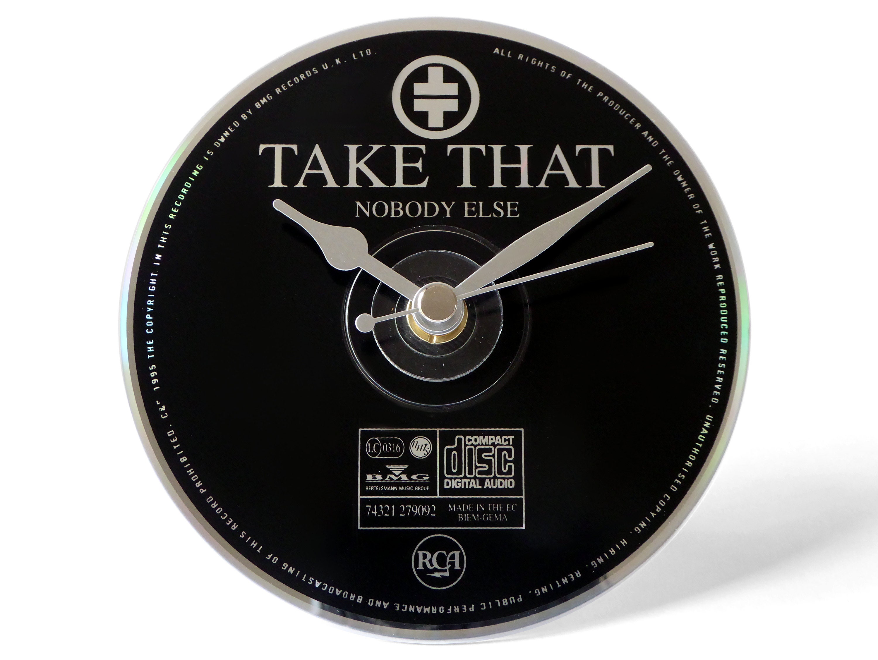 Take That Nobody Else CD Clock and Keyring Gift Set