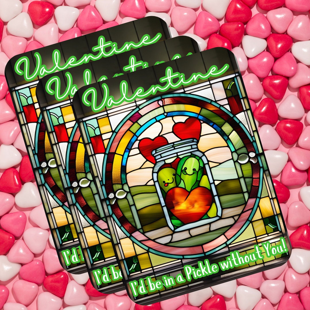 Pickle Valentines Day Cards