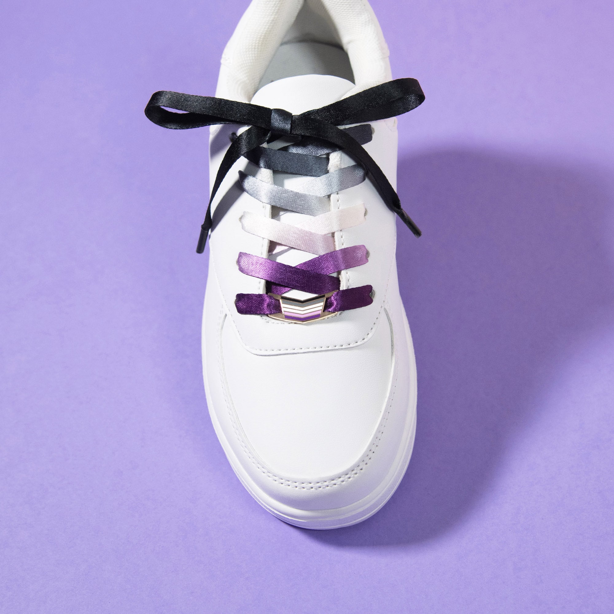 Asexual Shoelace Pride Flag Accessory UK London