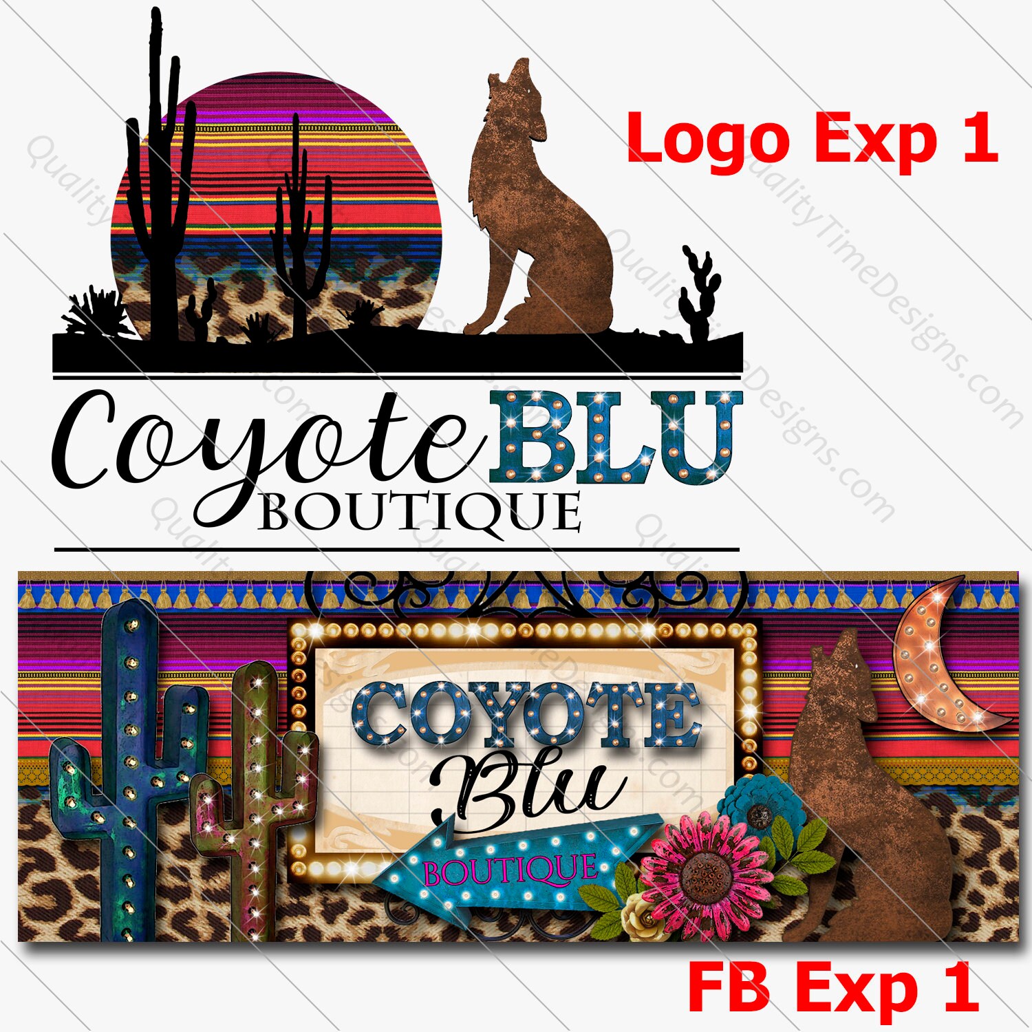Quality Time Designs - Custom Logo Design
