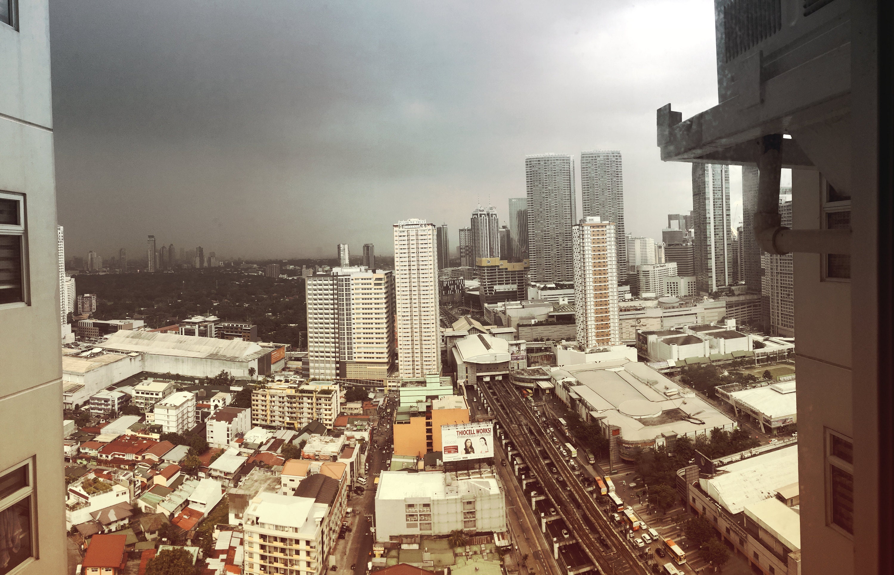 The view from my apartment