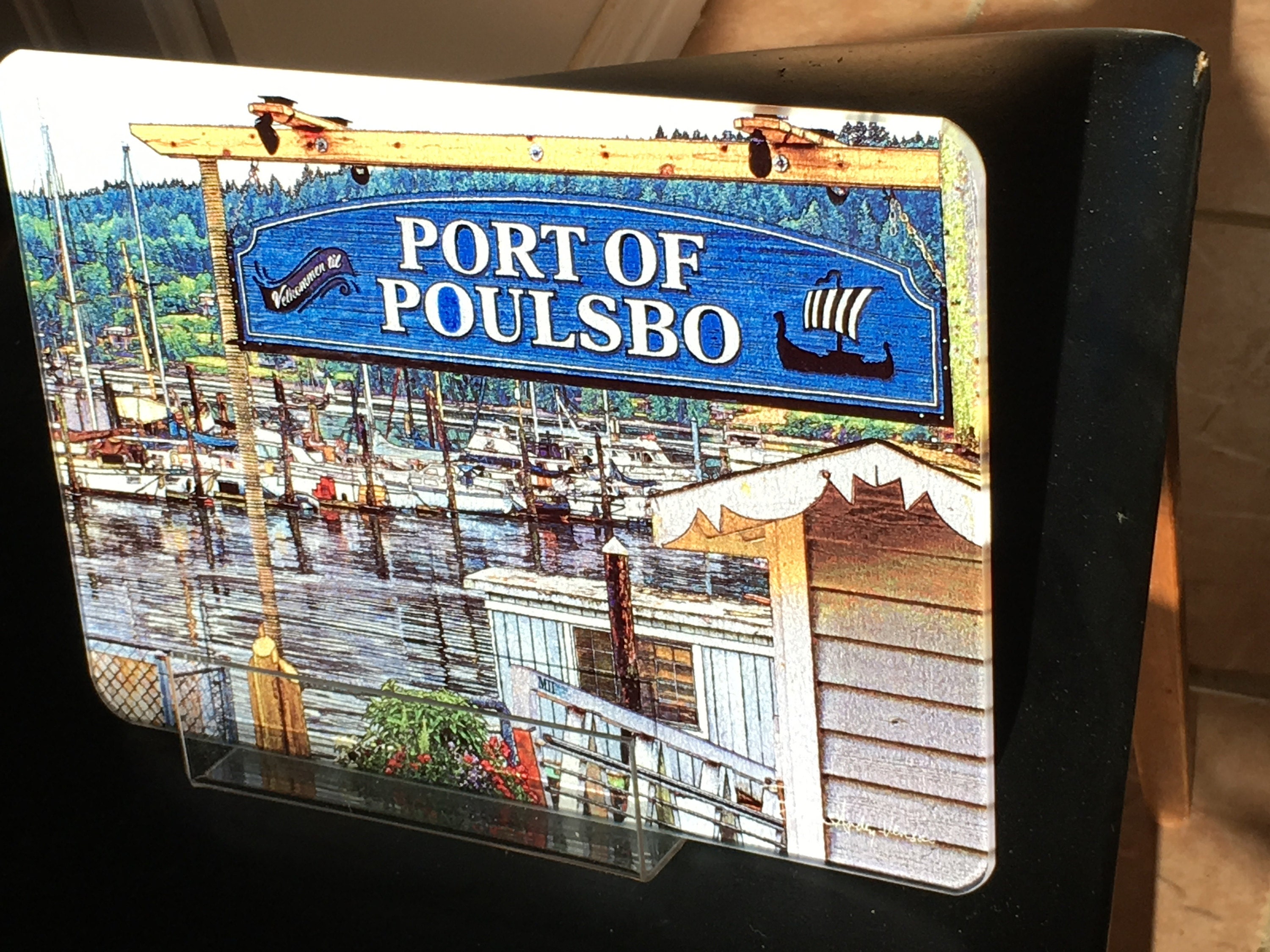 Poulsbo Harbor Cutting Board Small
