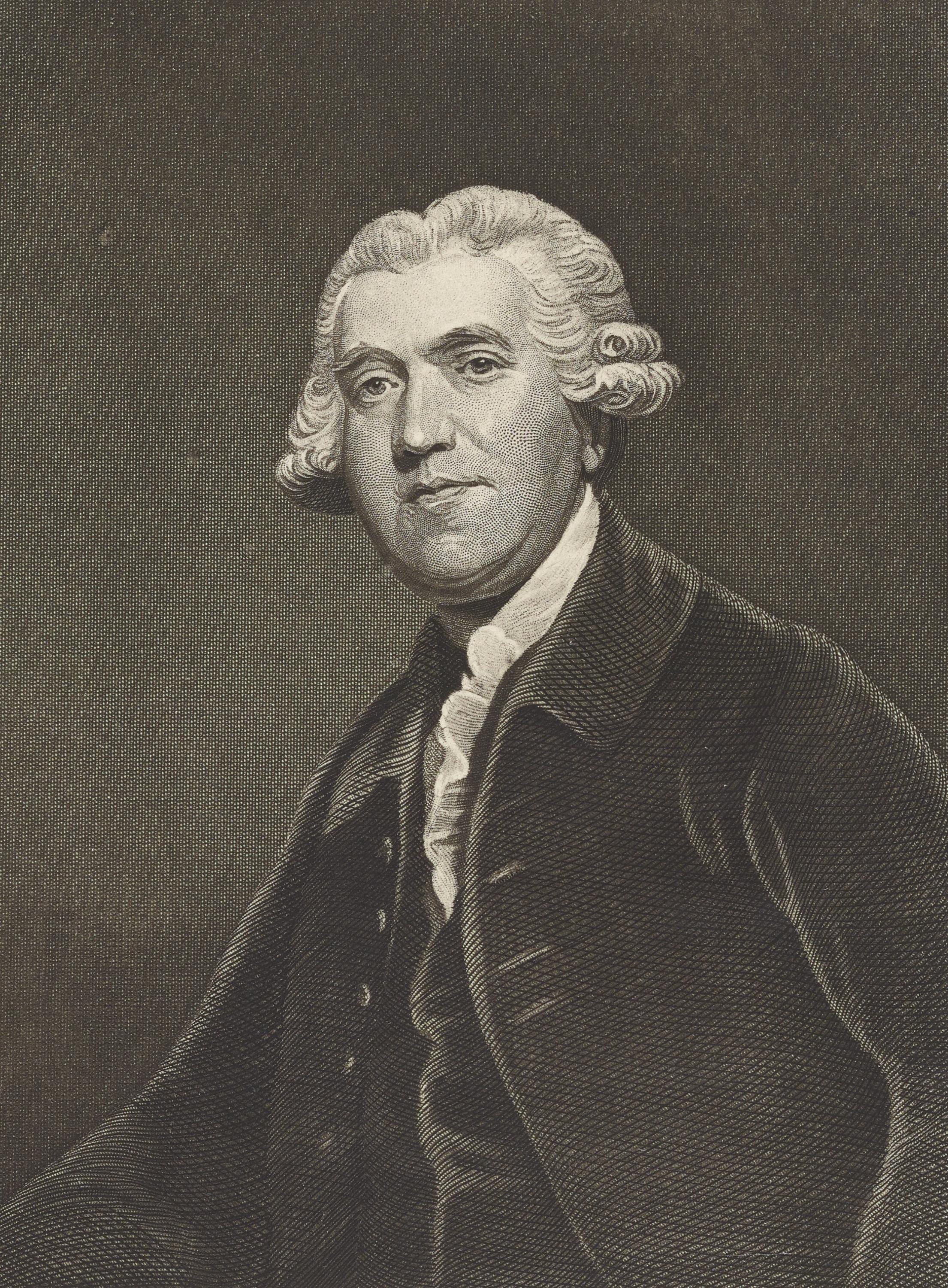 Portrait of Josiah Wedgwood from The Scientific Correspondence of Joseph Priestley by Priestley, Joseph. New York, New York: Collins Printing House, 1892.