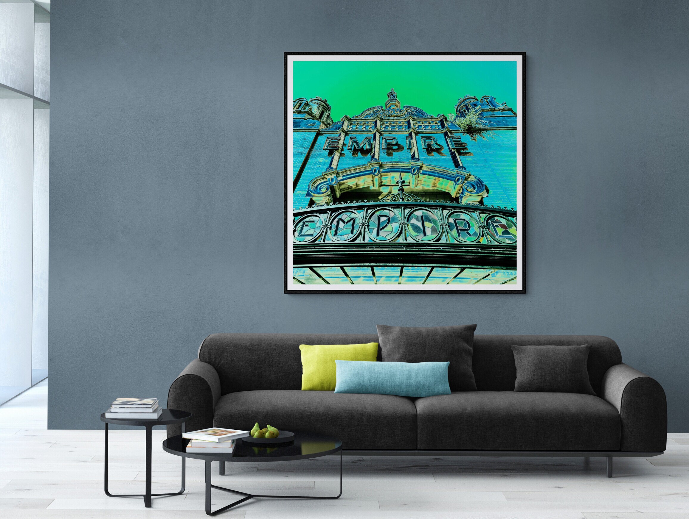 london fine art prints artworks by deborah pendell for sale at the new artist fair 2022 at the truman brewery brick lane london- hackney empire print