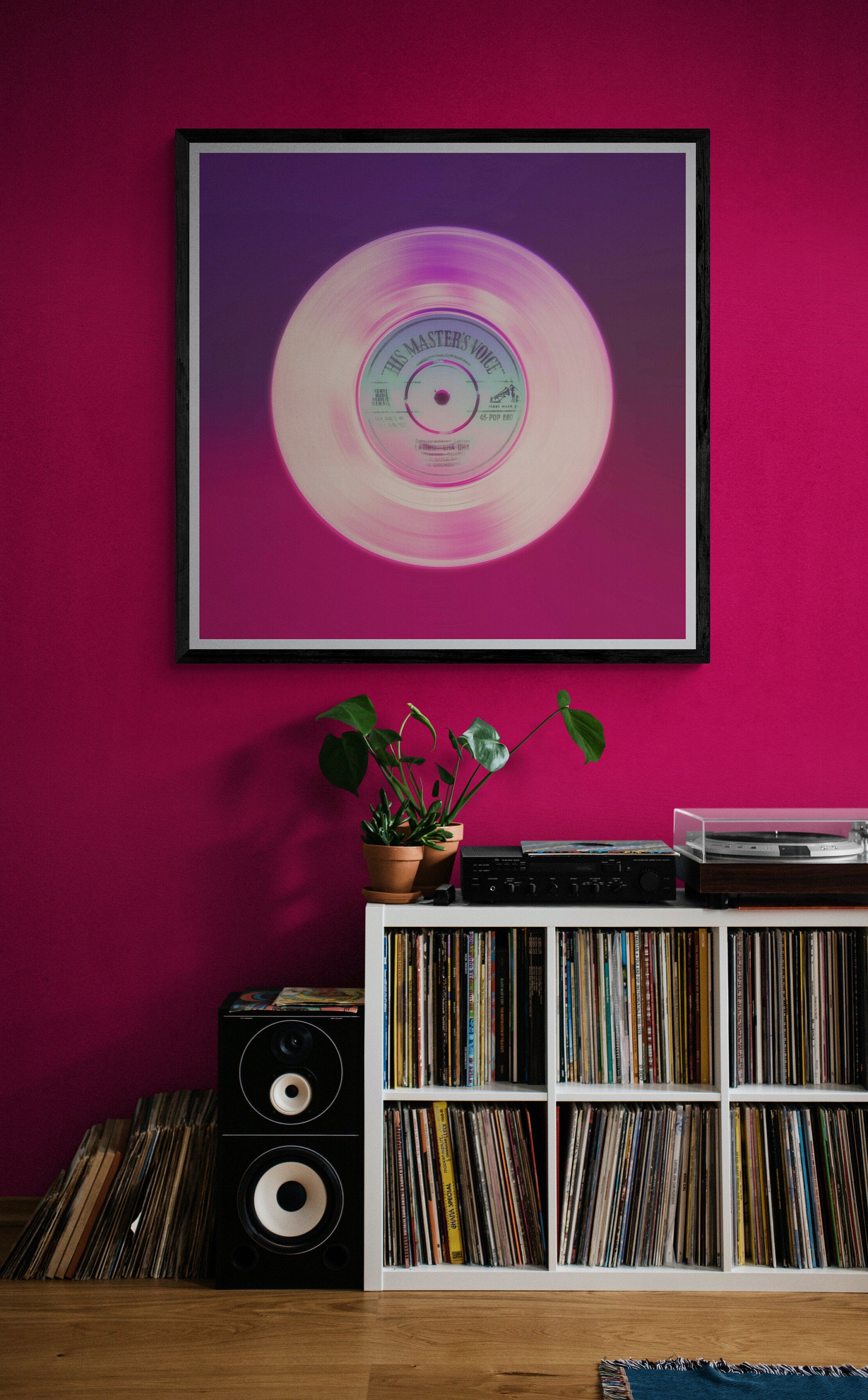 pop art vinyl prints of 7 inch vinyl records- fine art photography- limited editions