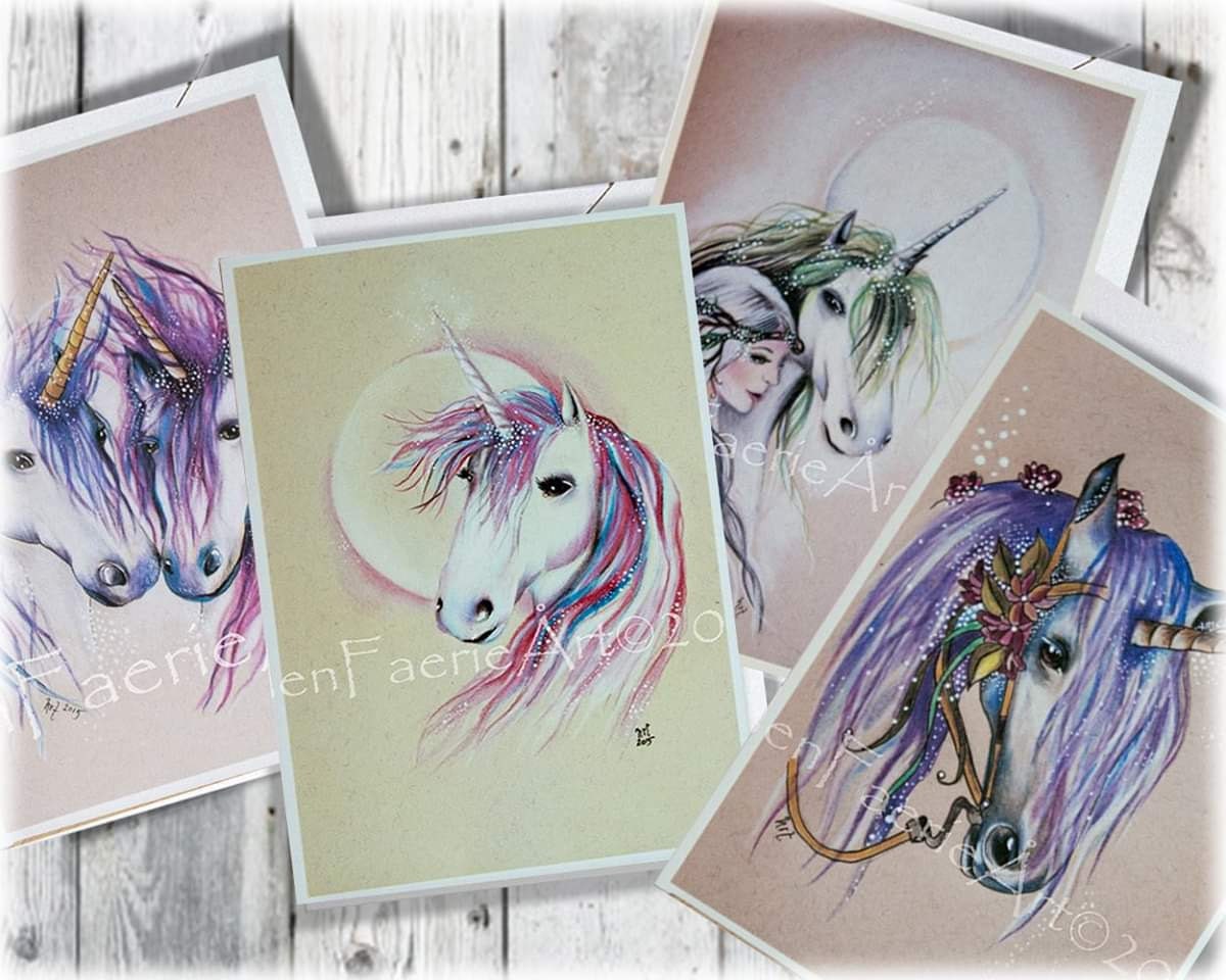 Helenfaerieart Unicorn Art