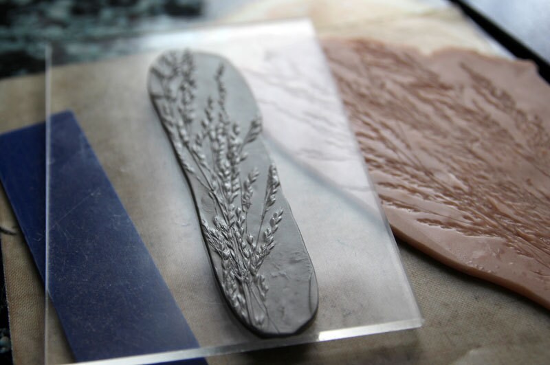 clay imprint