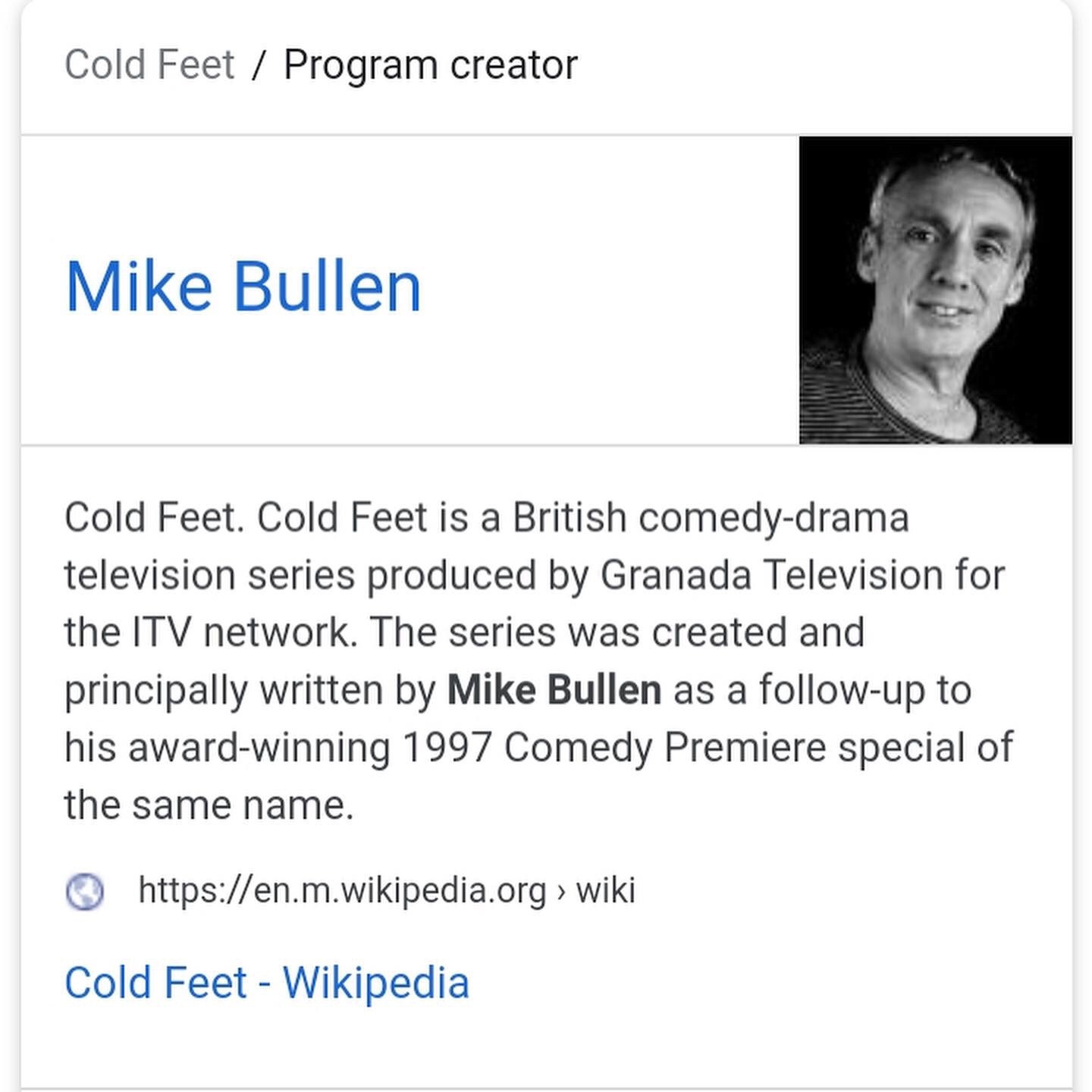 Mike Bullen the Creator of Cold Feet popped into Cape by the Northern Quarter Gallery