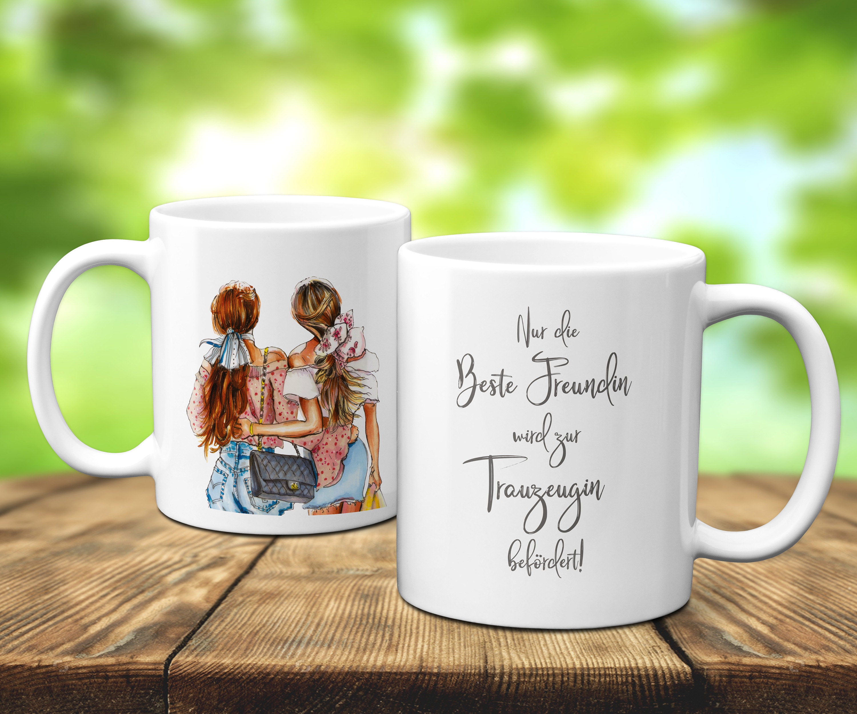 Trauzeugin Tasse, Geschenk