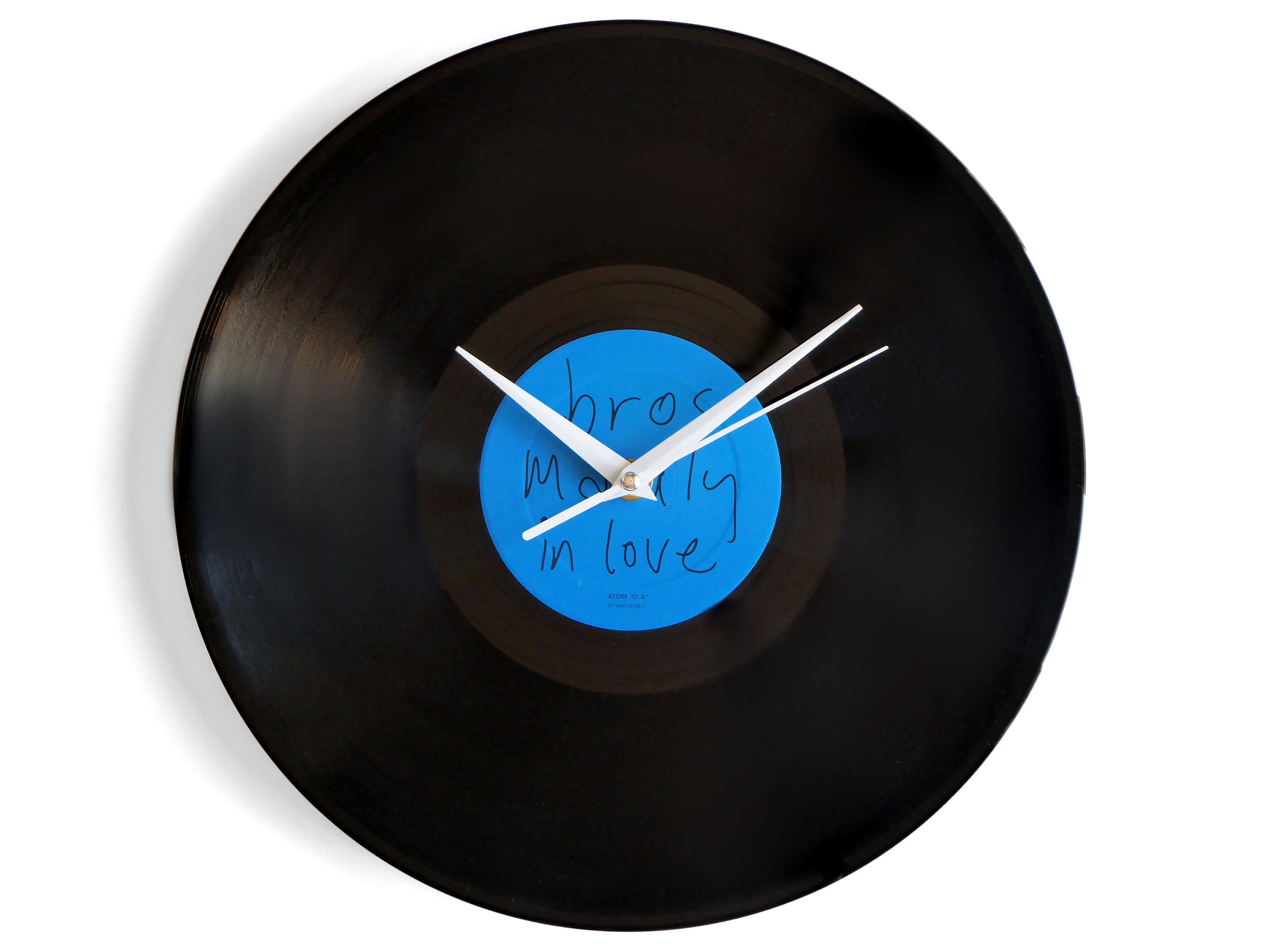 Bros Madly In Love Vinyl Record Wall Clock