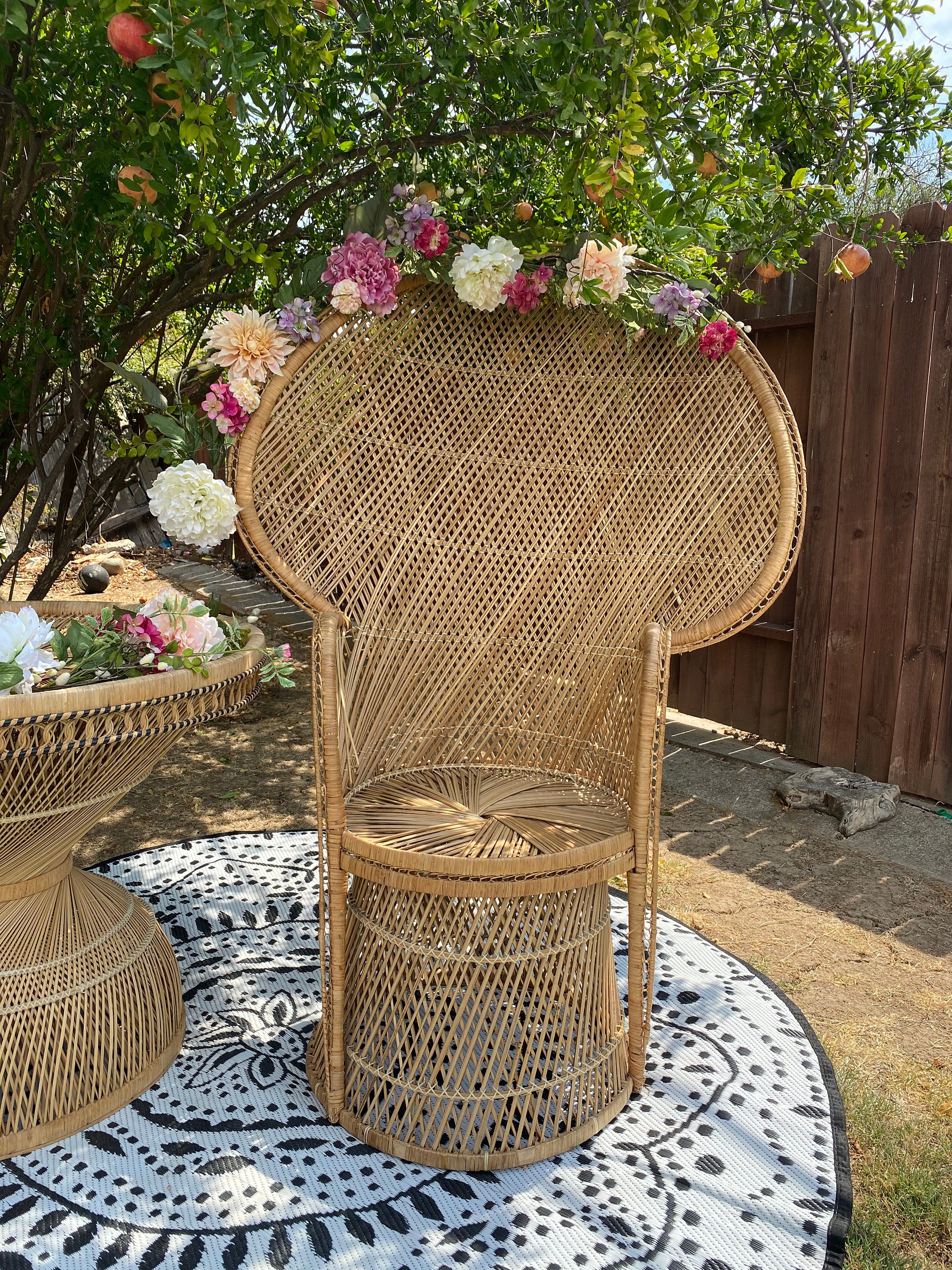 Sacramento Peacock Chair Rental