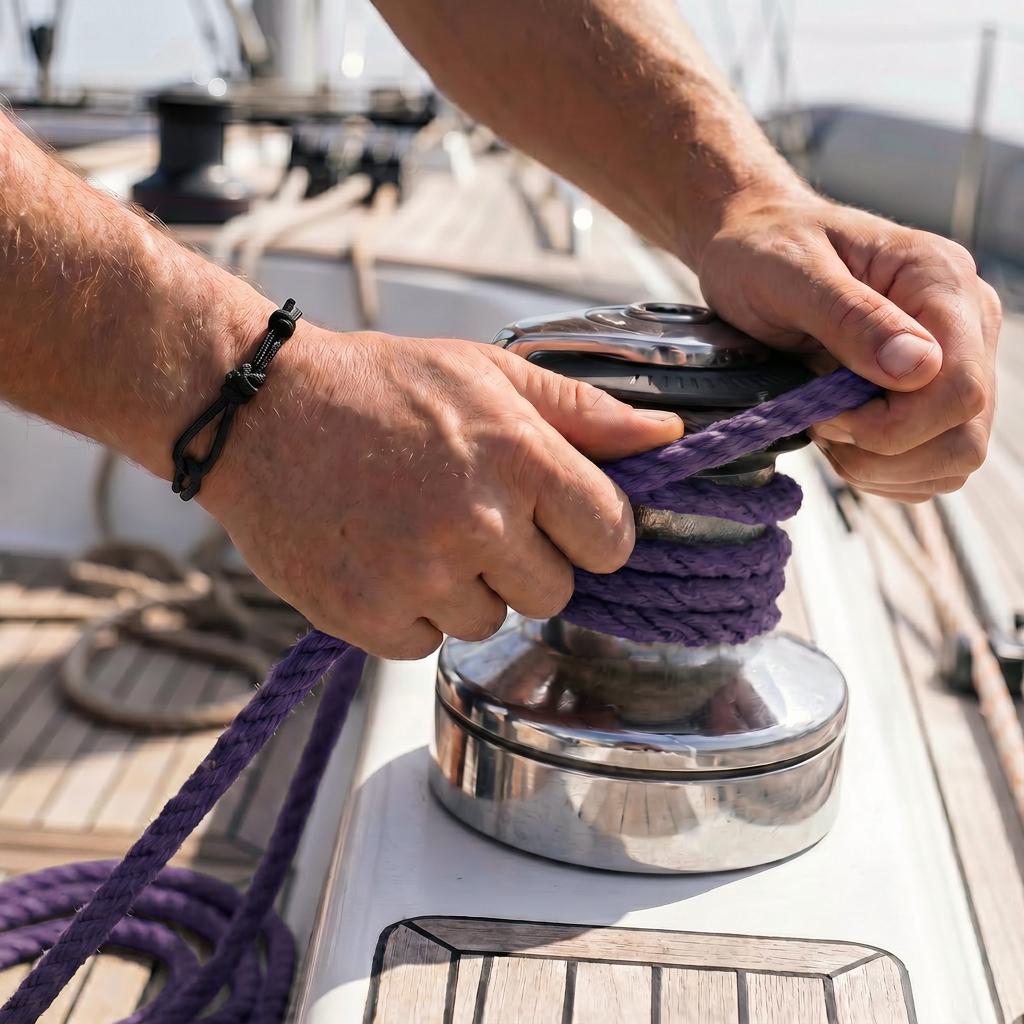mens black rope string bracelet nadamlada waterproof summer jewelry beach surfer yacht style