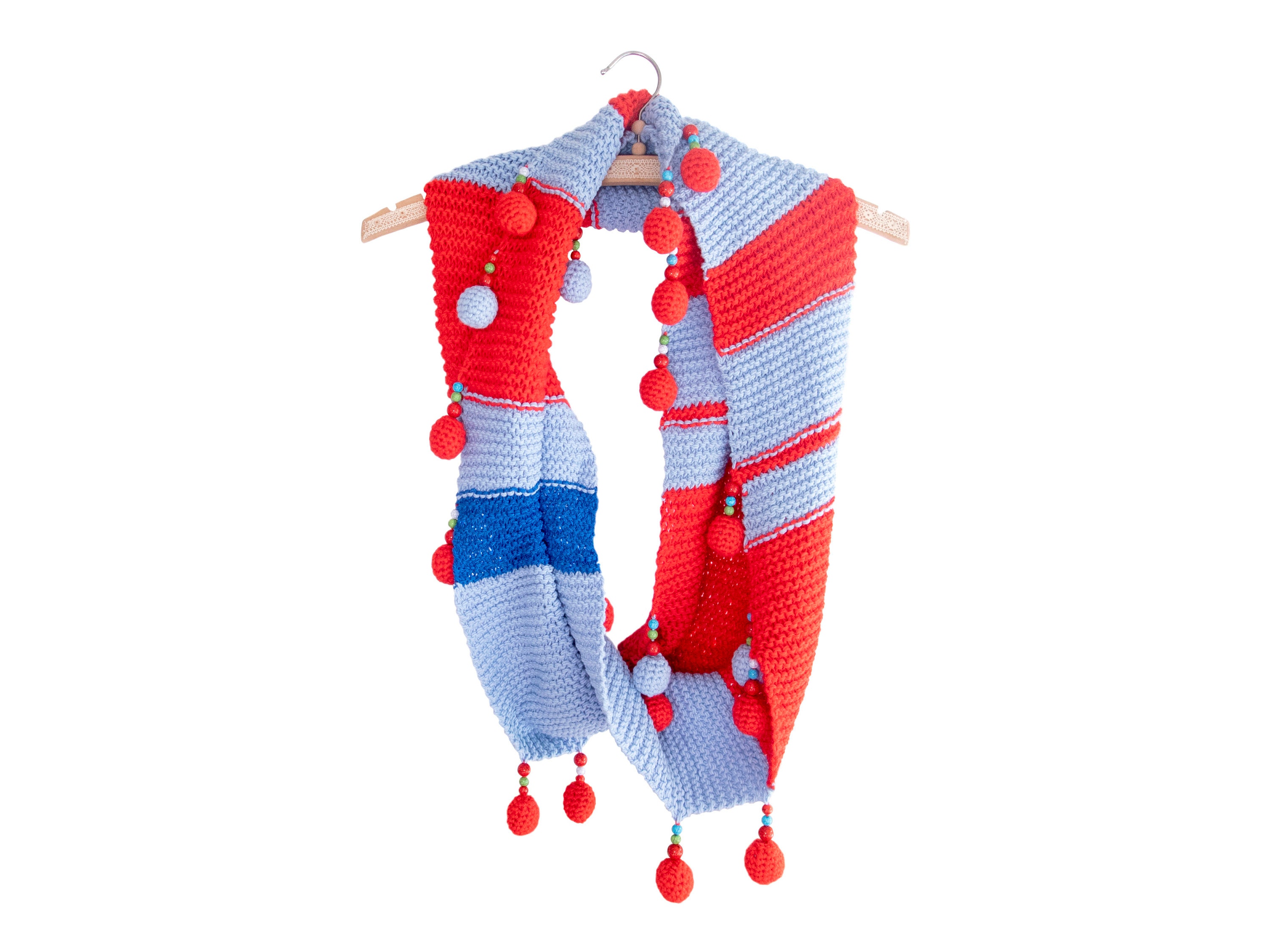 Knitted Scarf Women Infinity