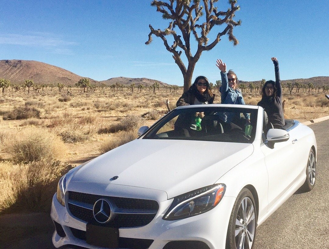 girls weekend, palm springs girls trip, palm springs bachelorette party, palm springs, Mercedes,