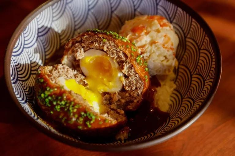Loco Moco Scotch Egg
