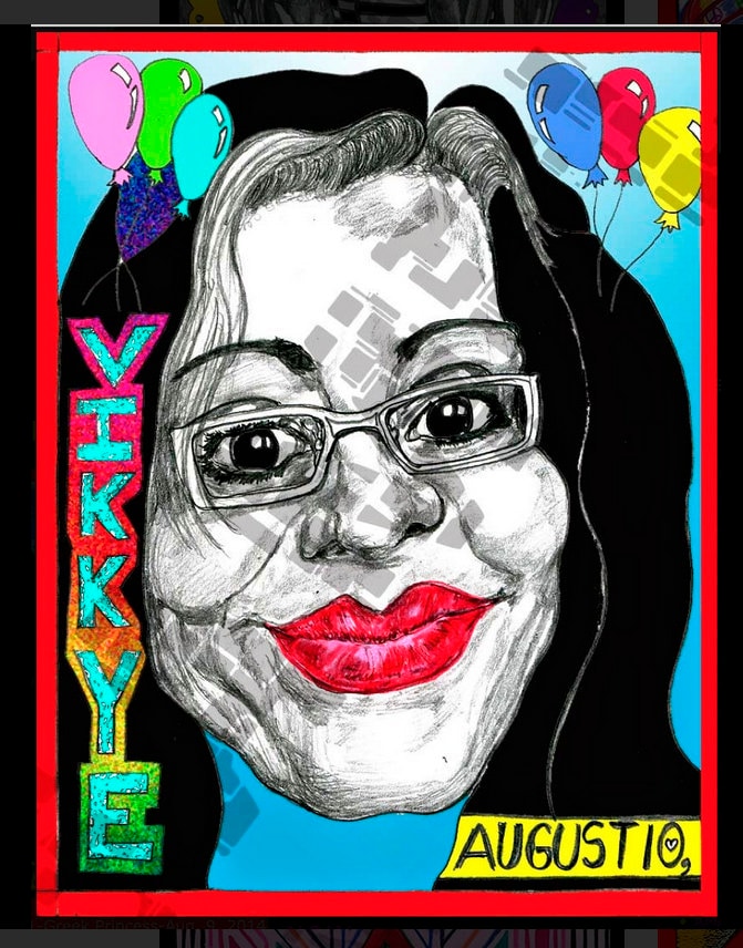 Big KISSES, Happy BIRTHDAY-Vikkye Vizaniaris#1-Greek Princess-Aug. 9, 2014