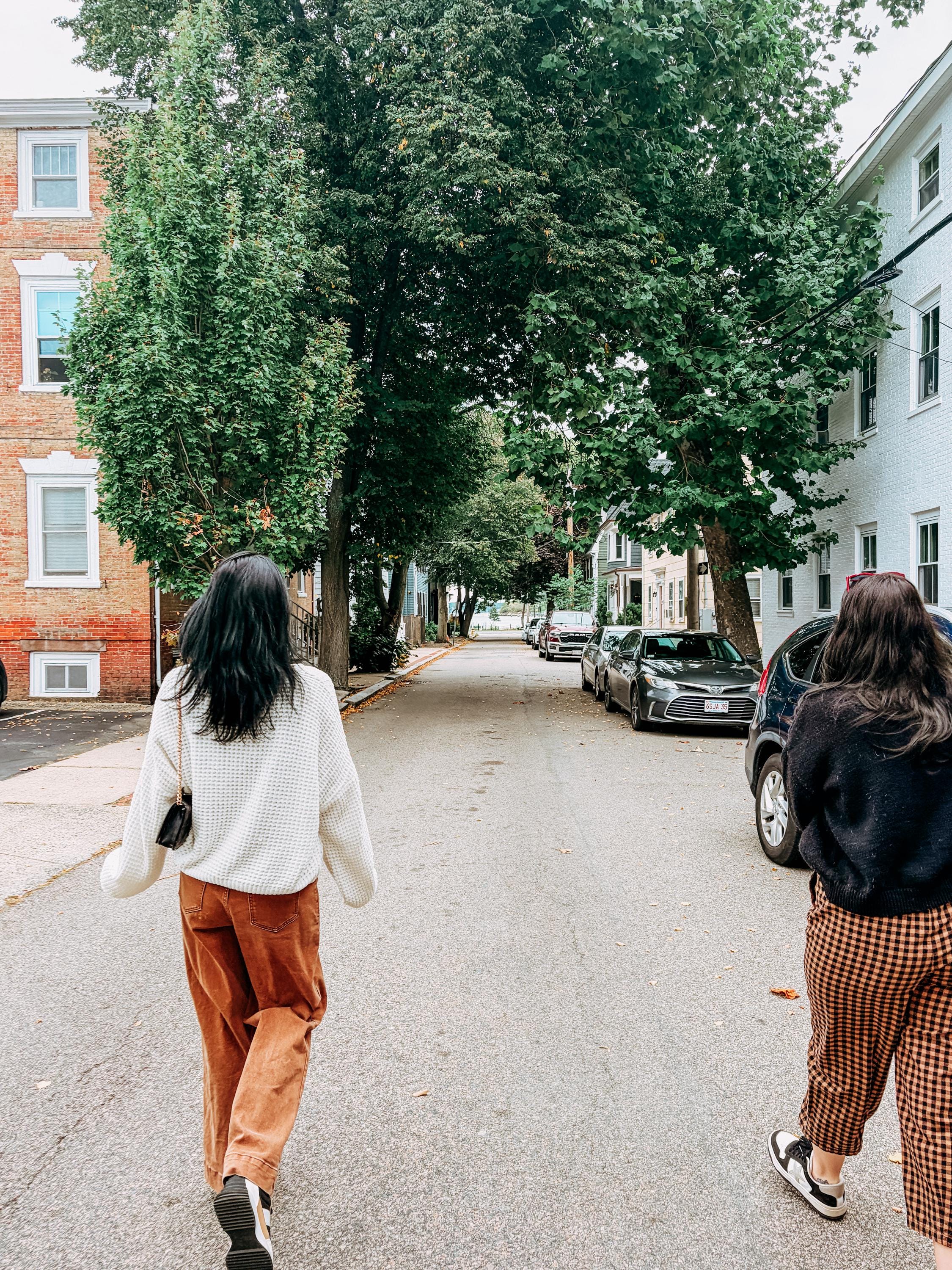on our way to essex st from our AirBNB