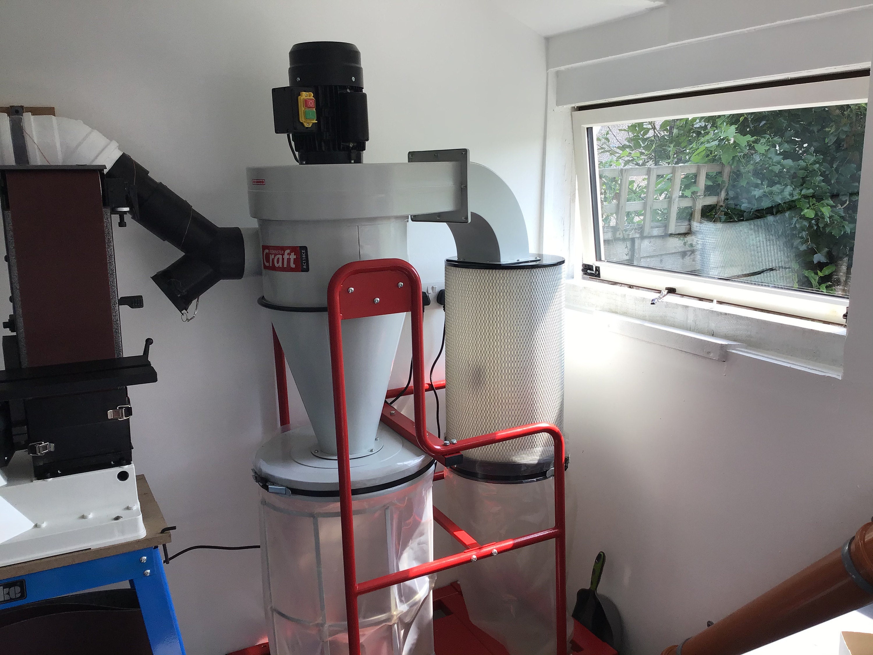 Gorlech workshop refit extractors