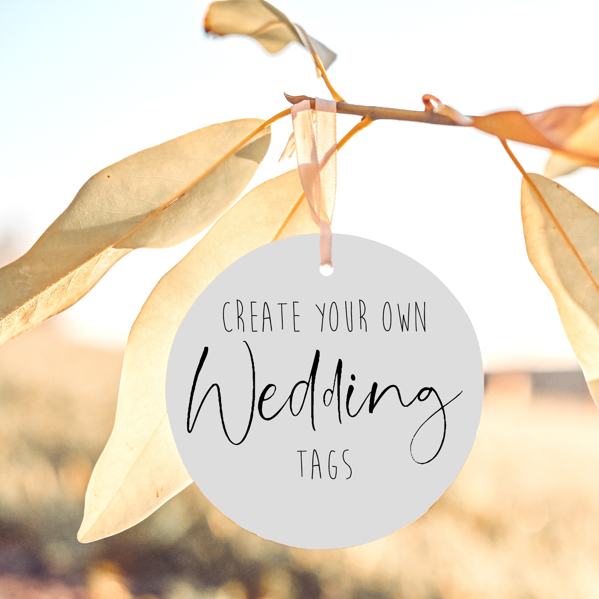 Eco Friendly Wedding Tags
