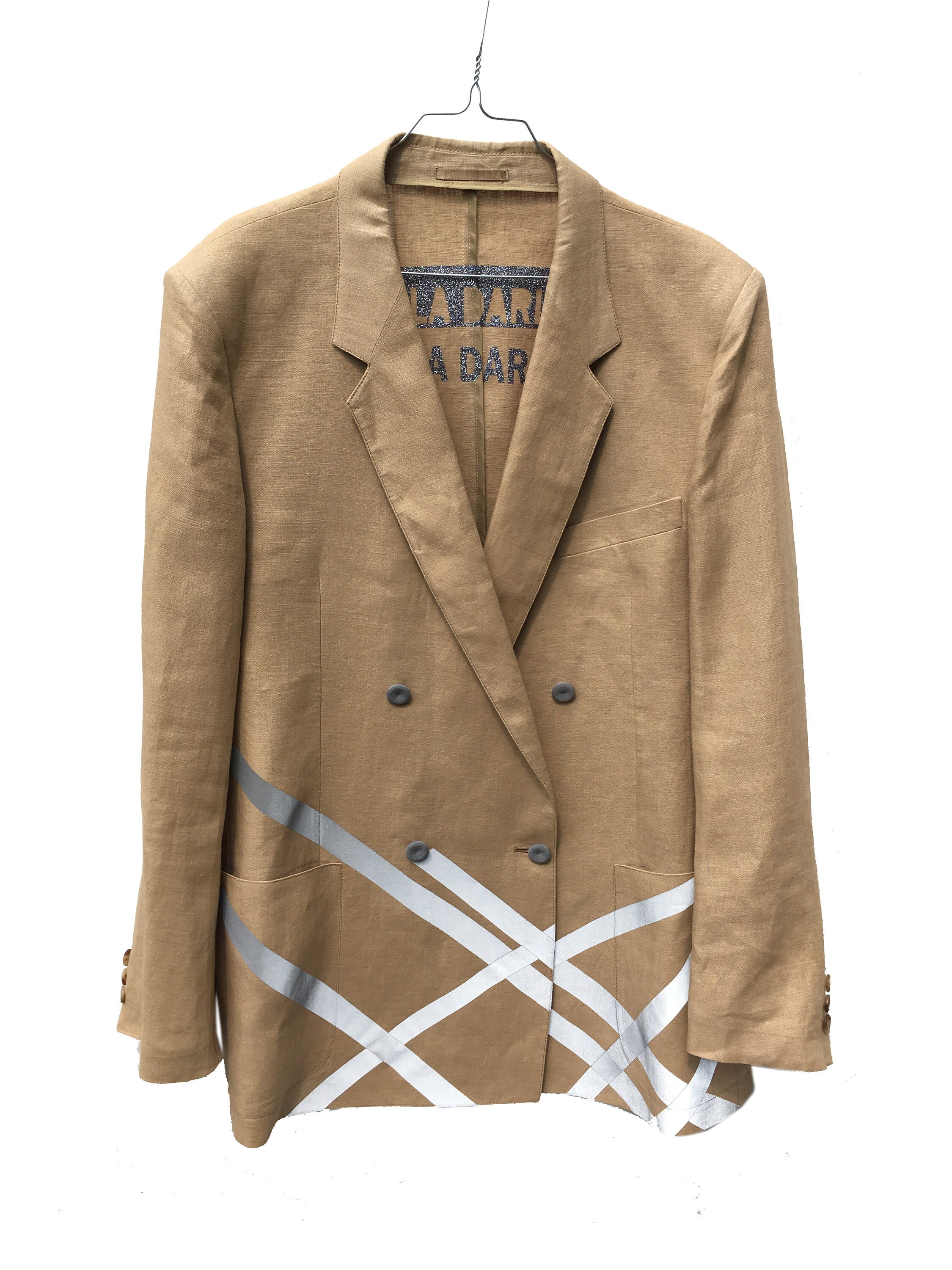 Lola darling Sustainable Recycled Genderless Linos Blazer