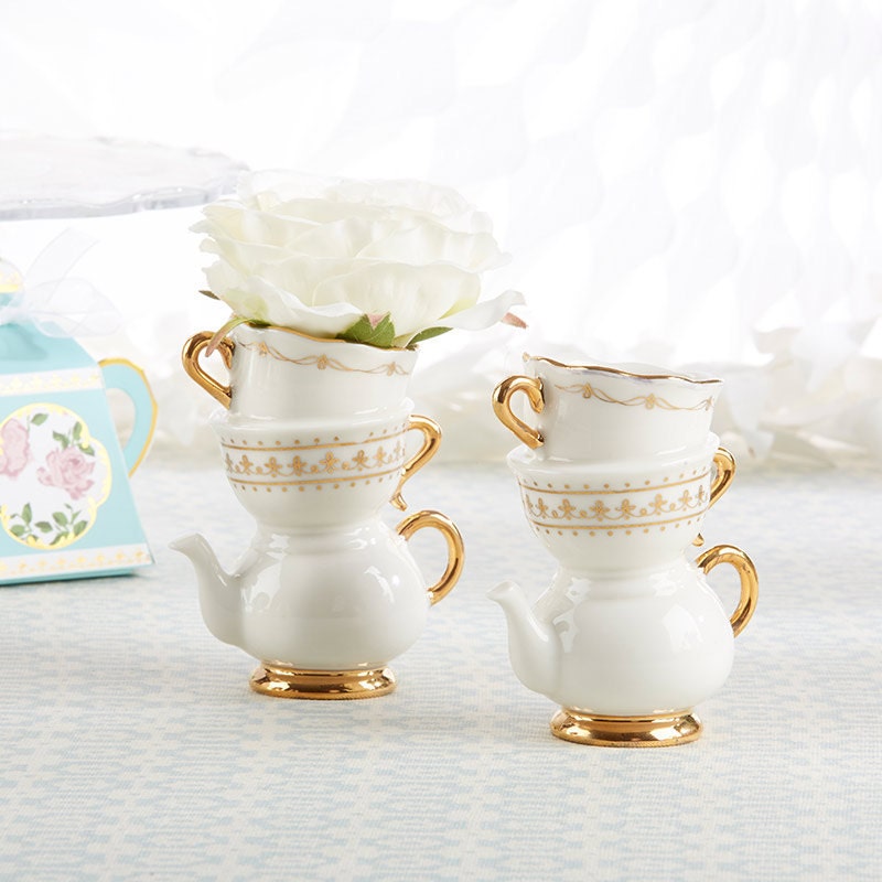 tea pot vases