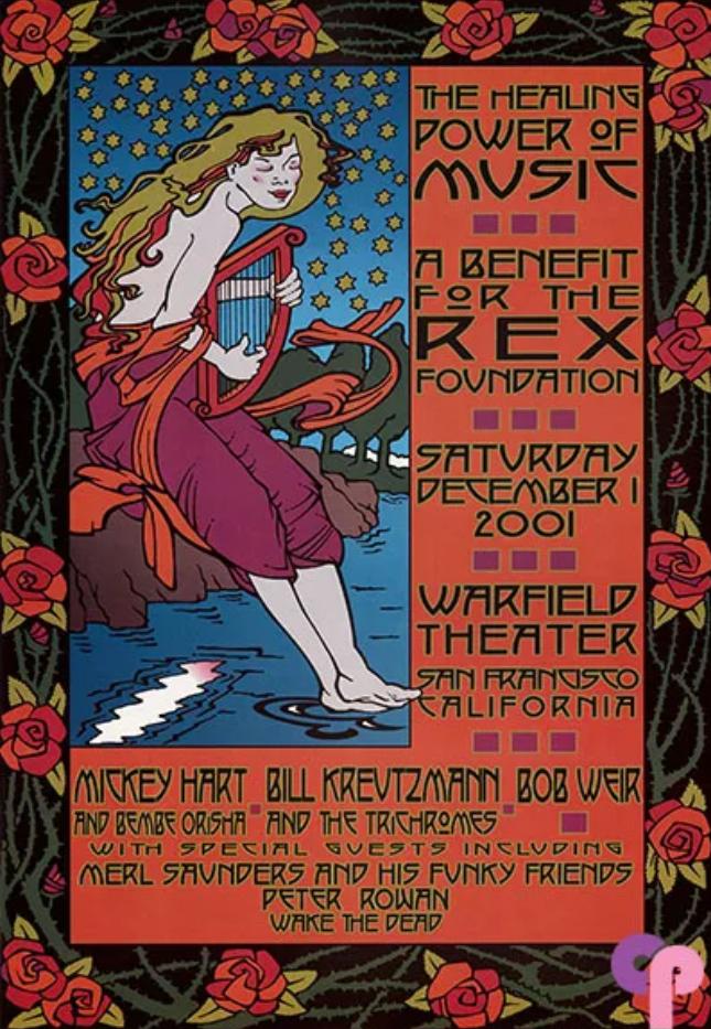 The Healing Power of Music Rex Benefit 2001-12-01 The Warfield, San Francisco, CA